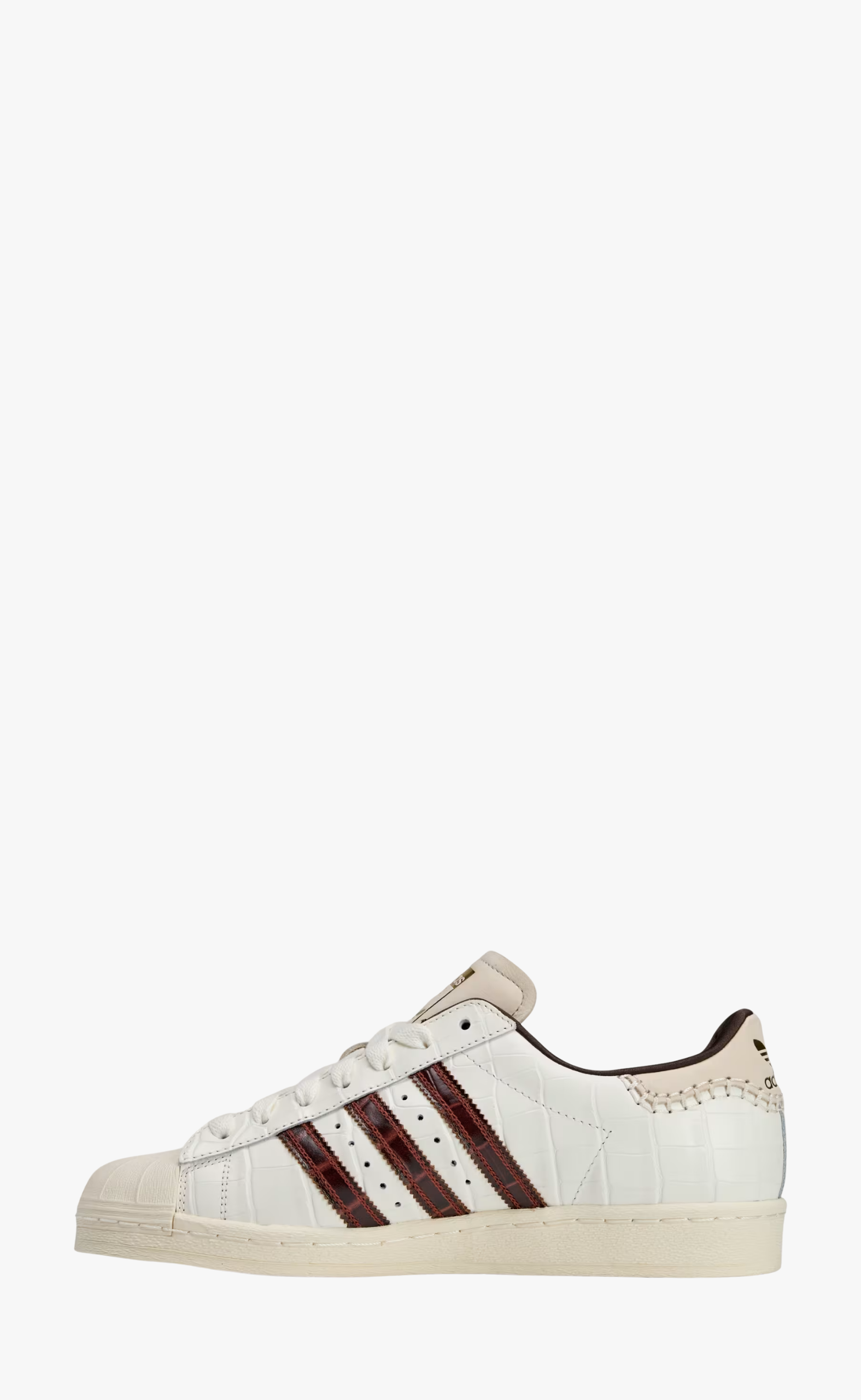 WB SUPERSTAR WHITE BROWN SNEAKER