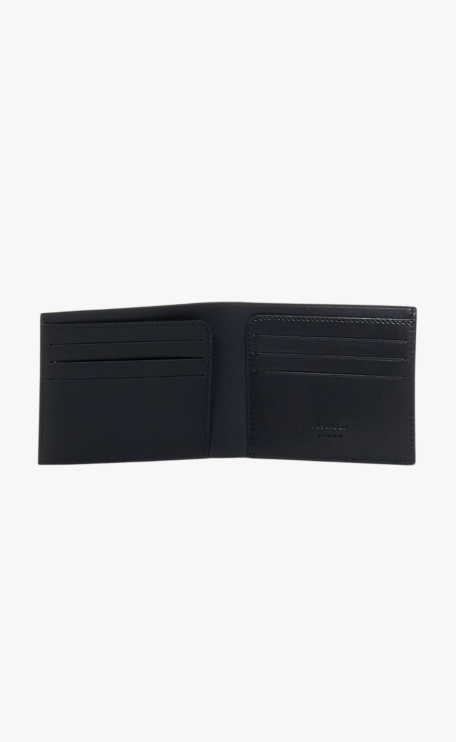 EMBOSSED JIL SANDER LOGO BLACK WALLET