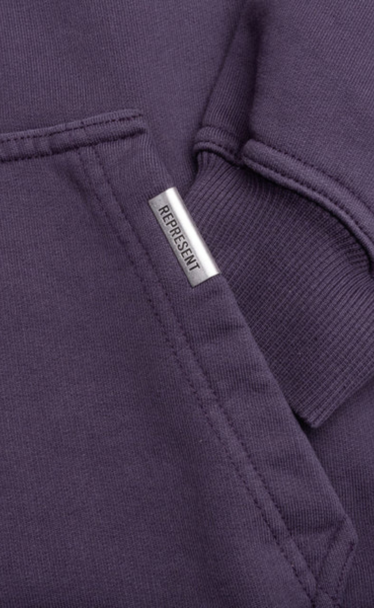 PATRON OF THE CLUB PLUM HOODIE