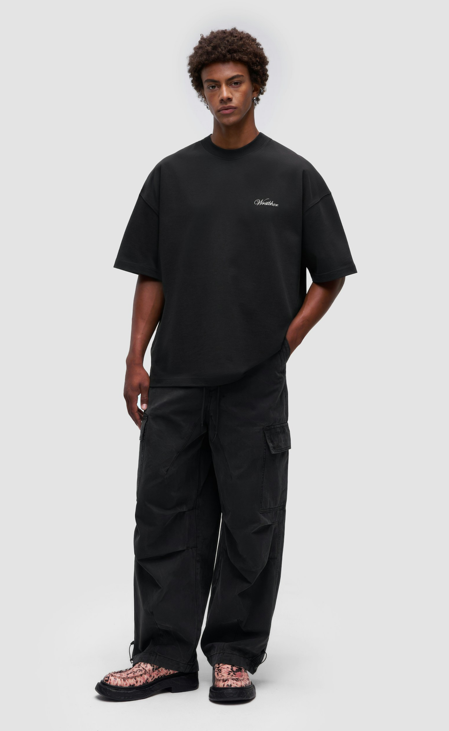 CLAYTON JET BLACK T-SHIRT