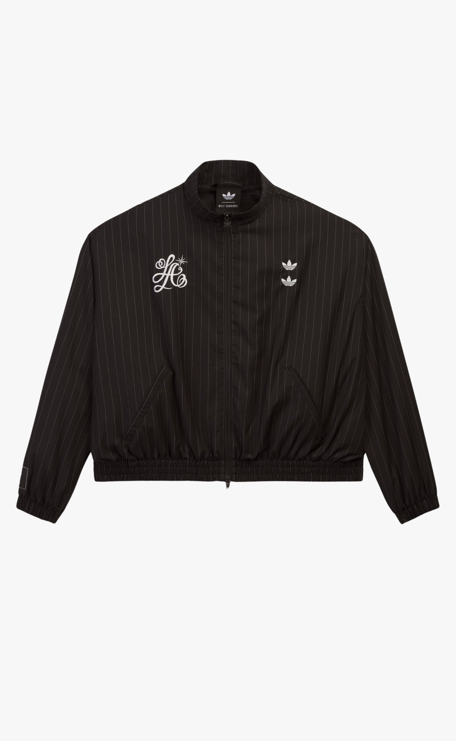 WC PINSTRIPE BLACK TRACK JACKET