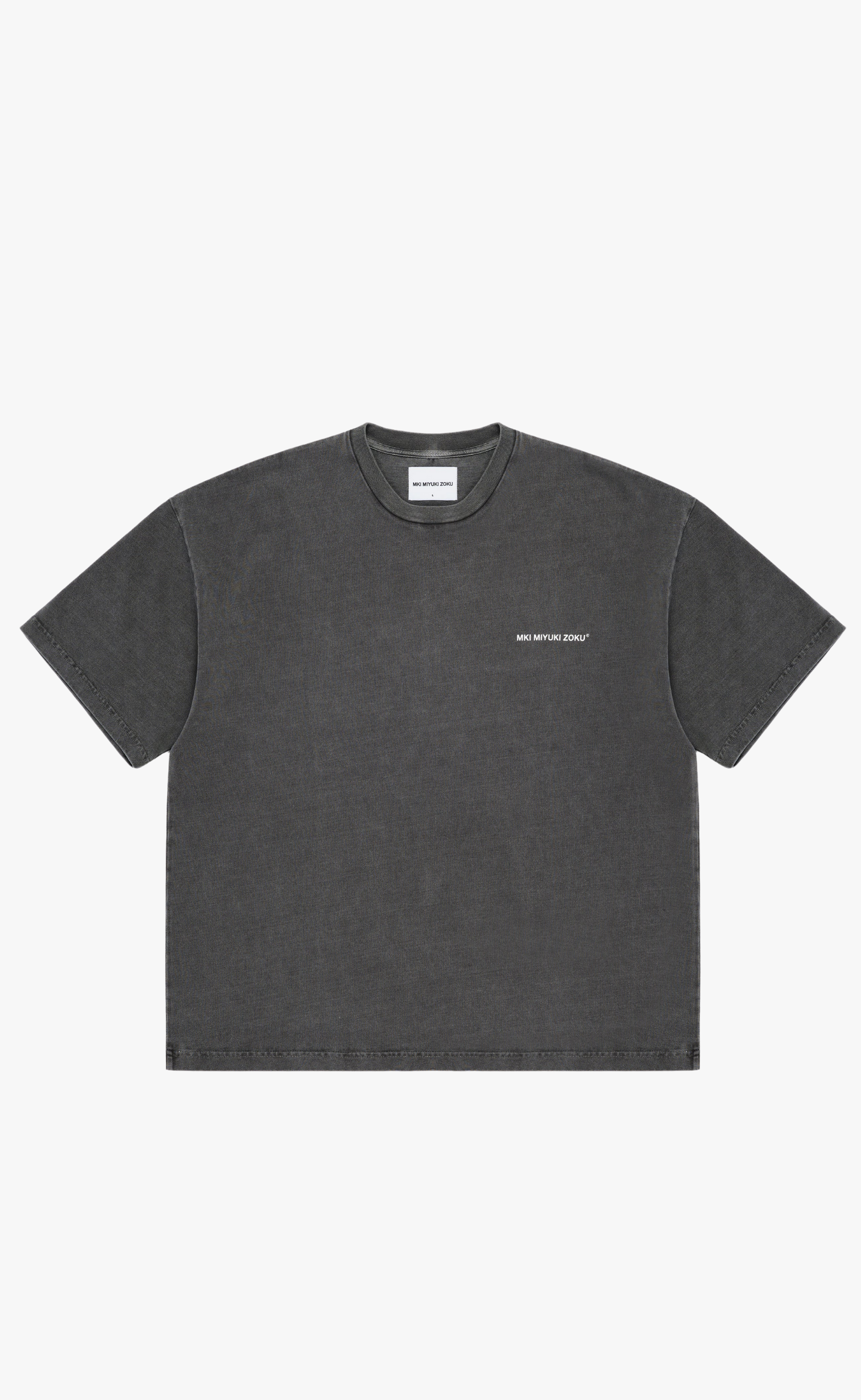 UNIFORM PIGMENT BLACK T-SHIRT