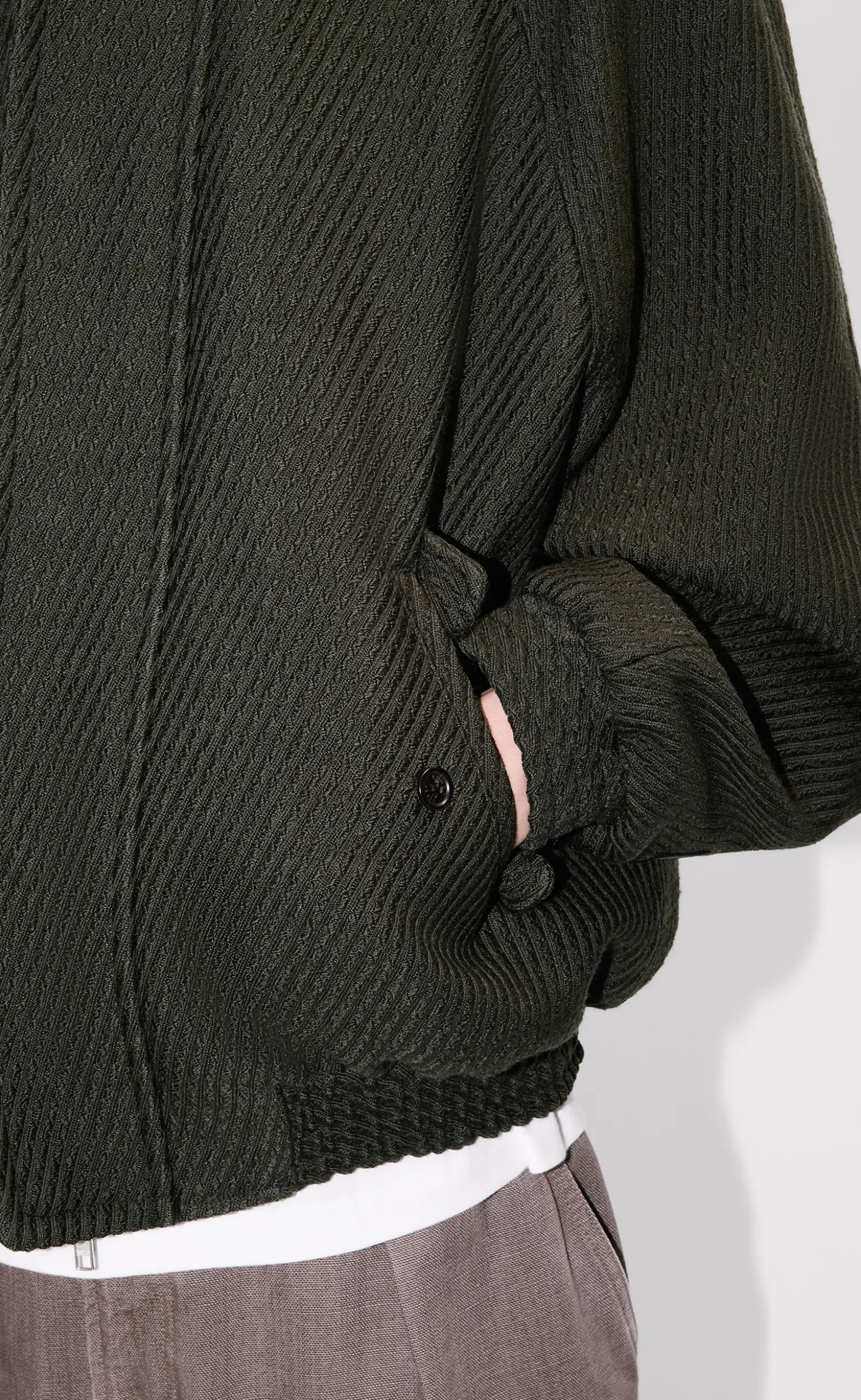 HARRINGTON BLOUSON DARK KHAKI JACKET