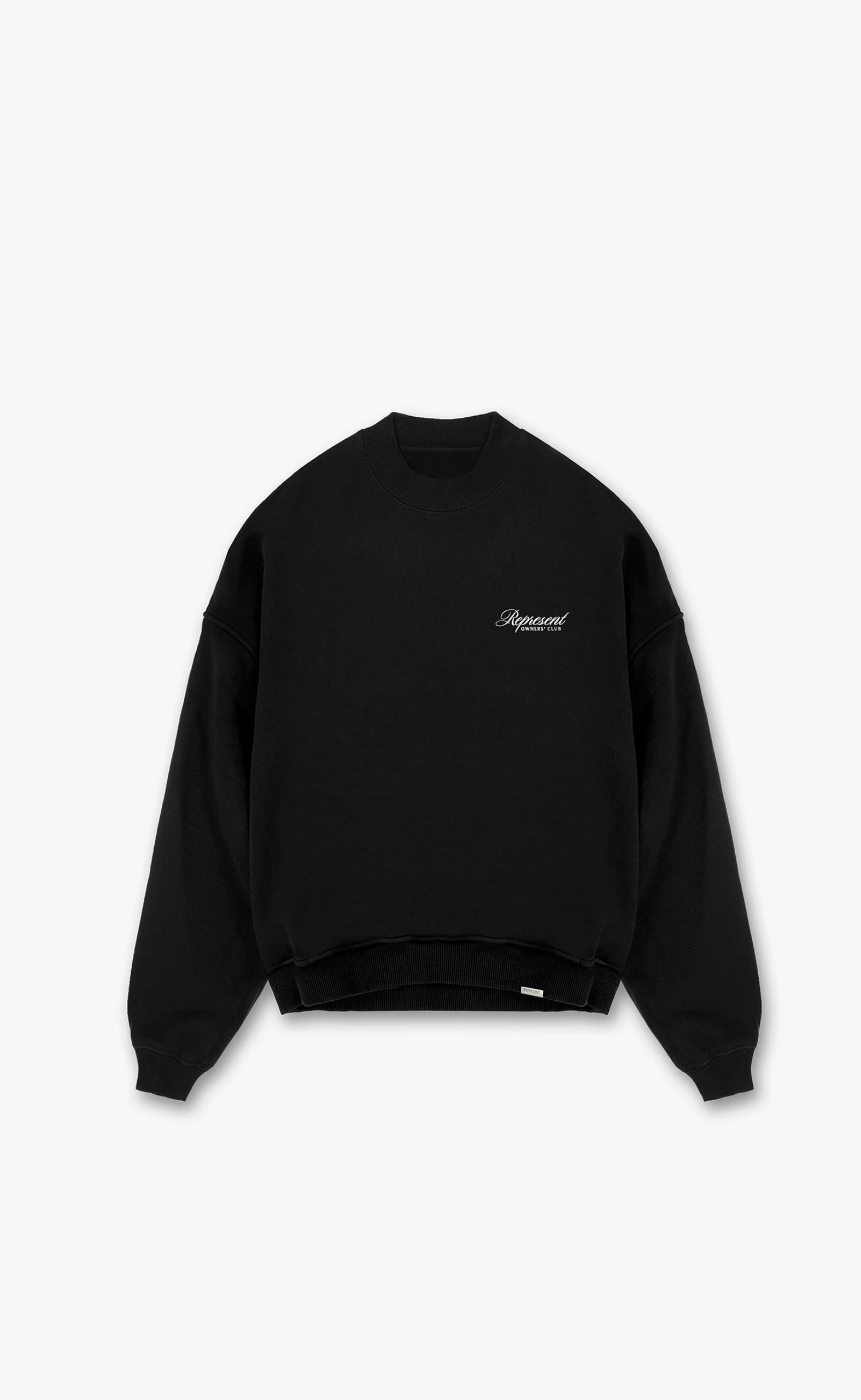 REPRESENT OWNERS CLUB SCRIPT BLACK CREWNECK