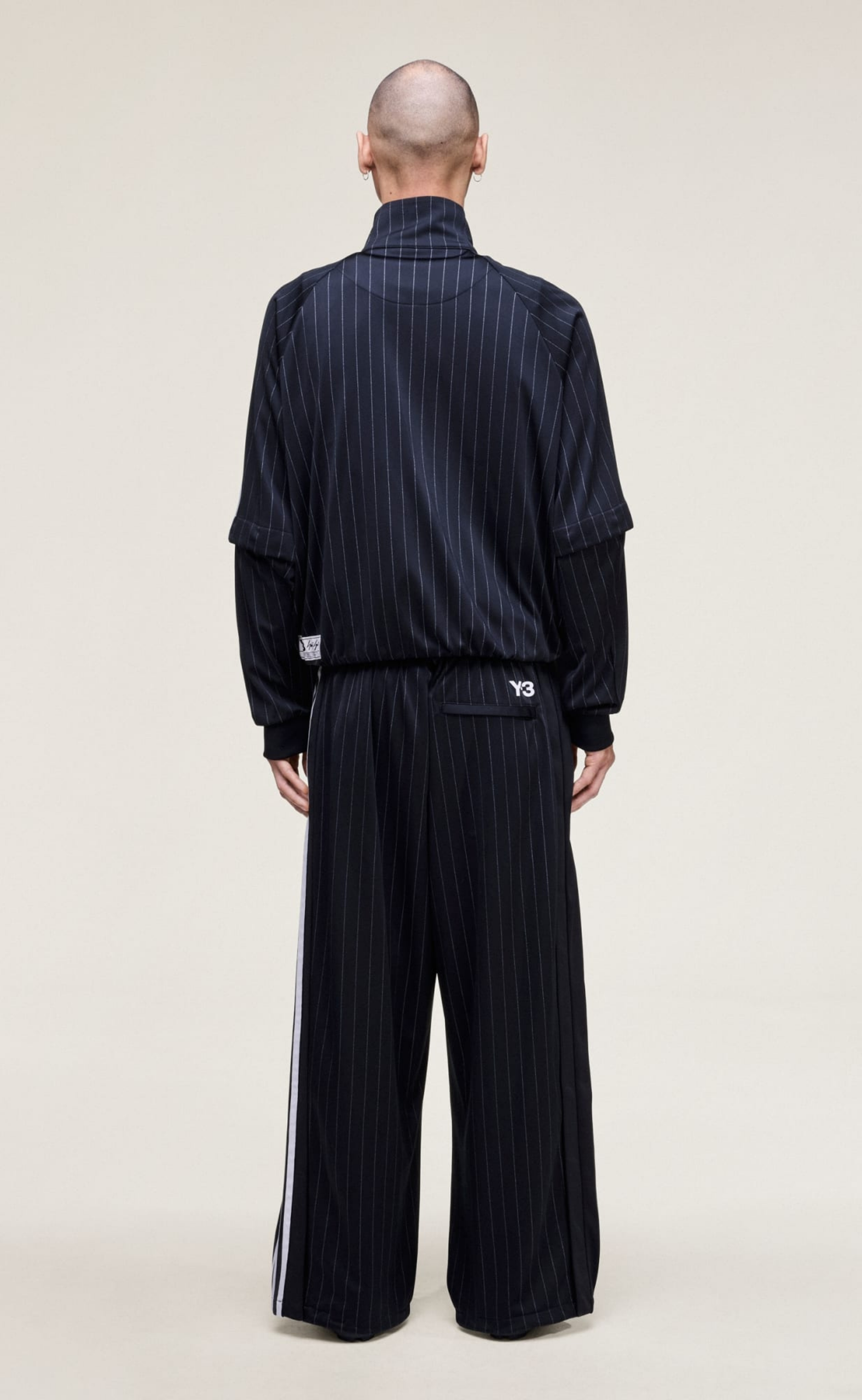 Y-3 BASKETBALL BLACK TRACK PANTS