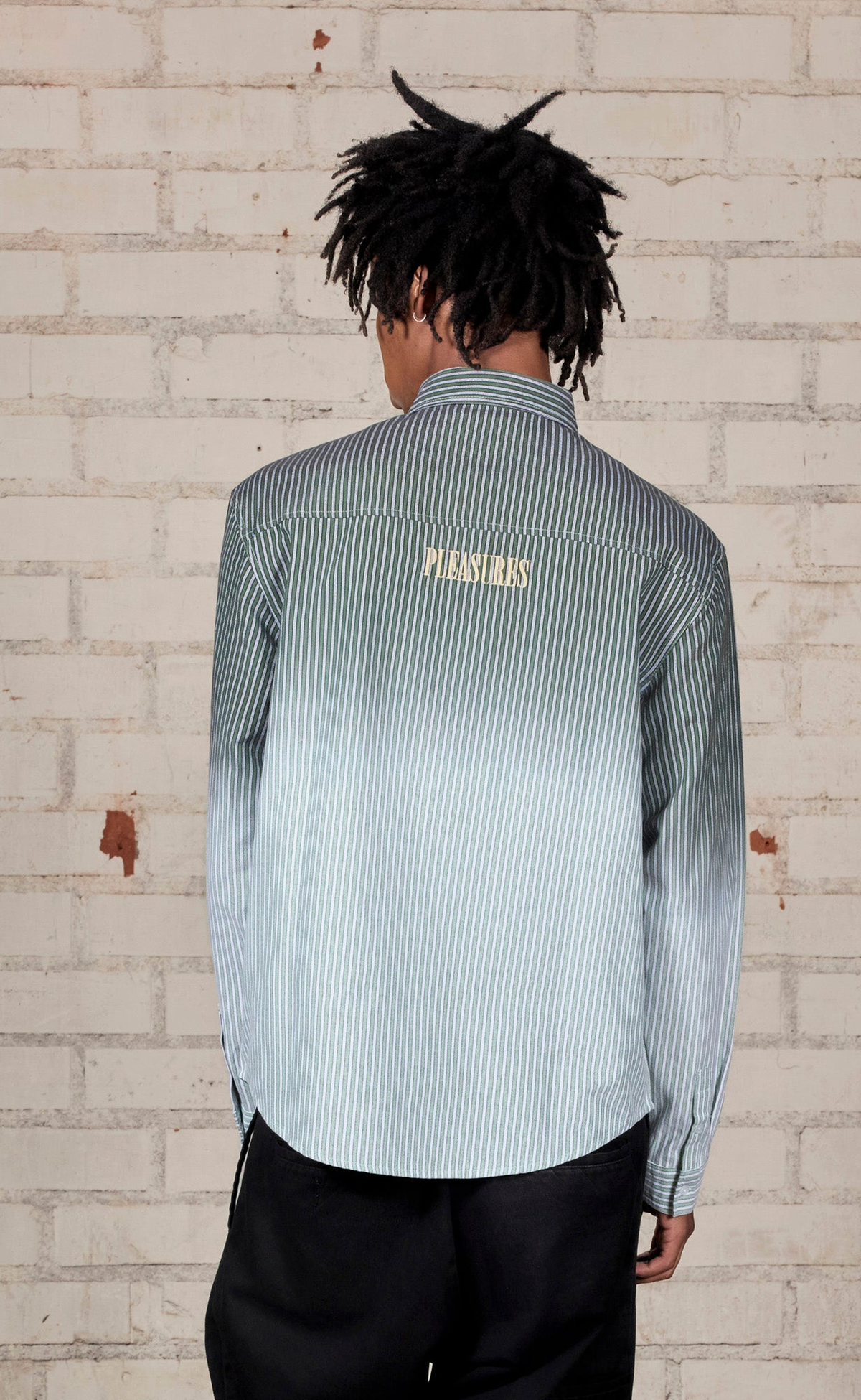 FADE BUTTON UP MULTI SHIRT