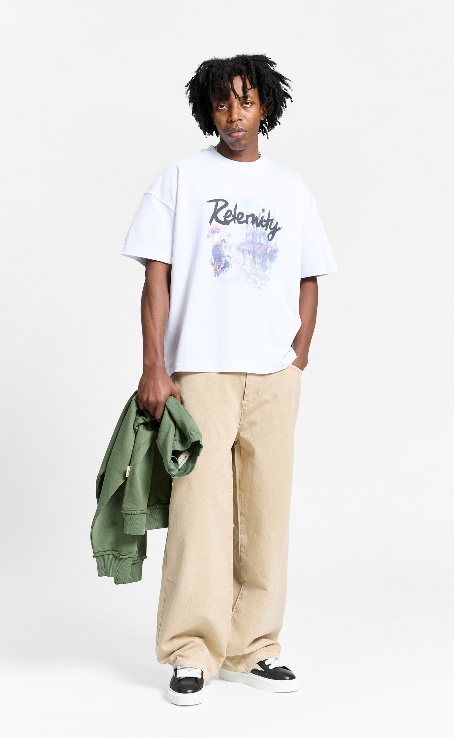 RUE DE PARIS WHITE T-SHIRT