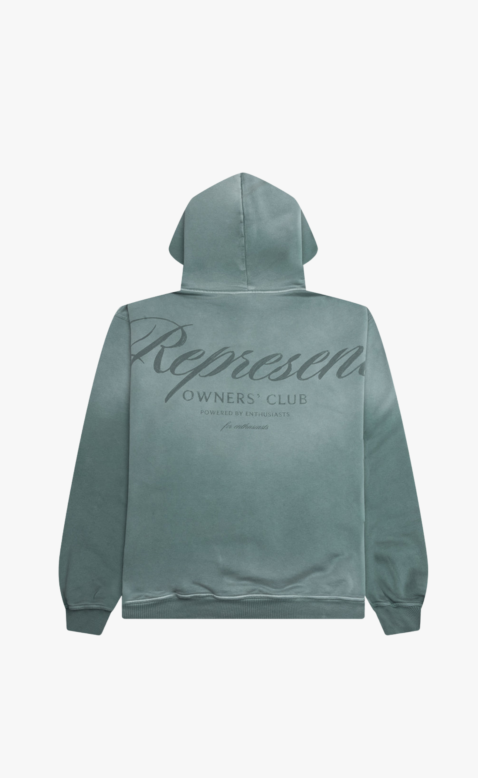 OWNERS CLUB SCRIPT VINTAGE GREEN HOODIE