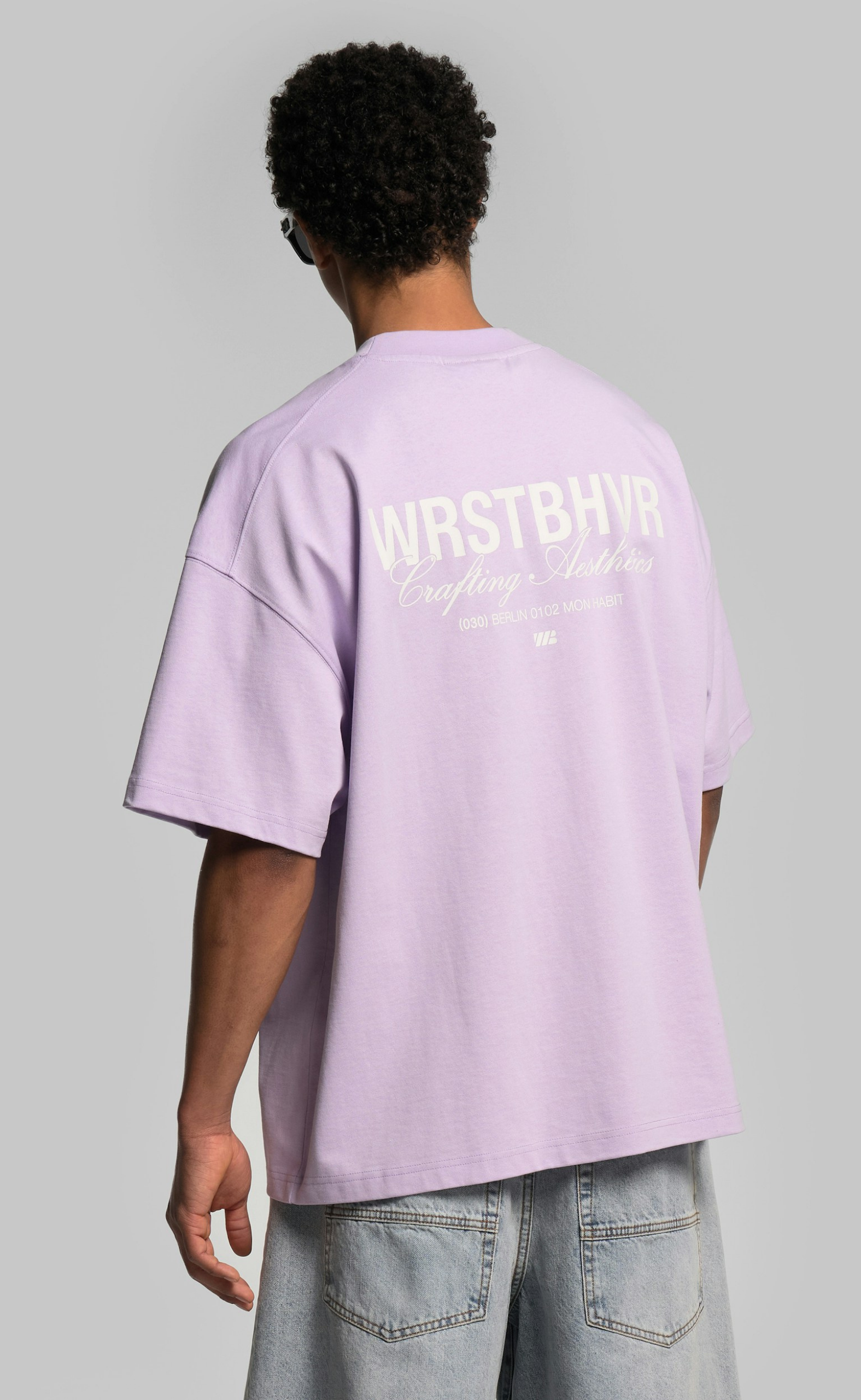 STUDIO V11 PASTEL LILAC T-SHIRT