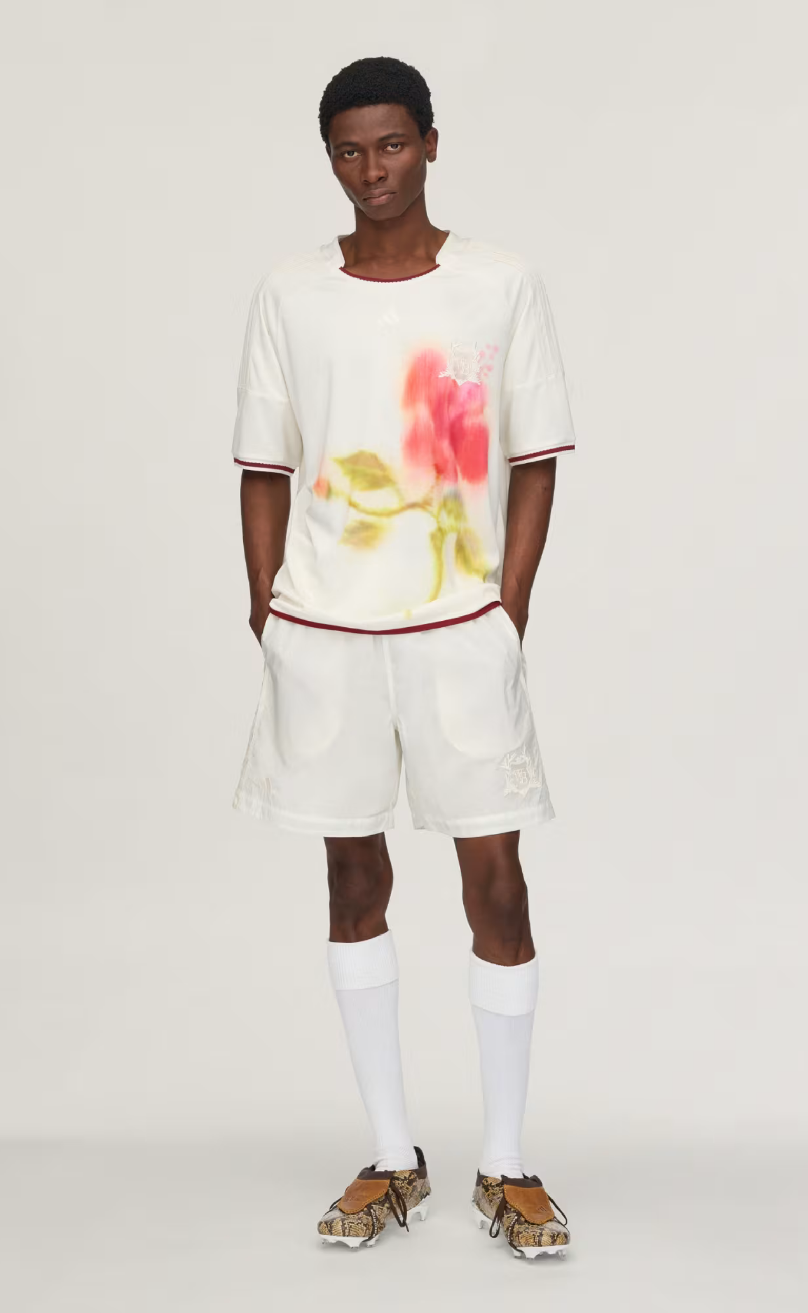 WB FOOTBALL CHALK WHITE T-SHIRT