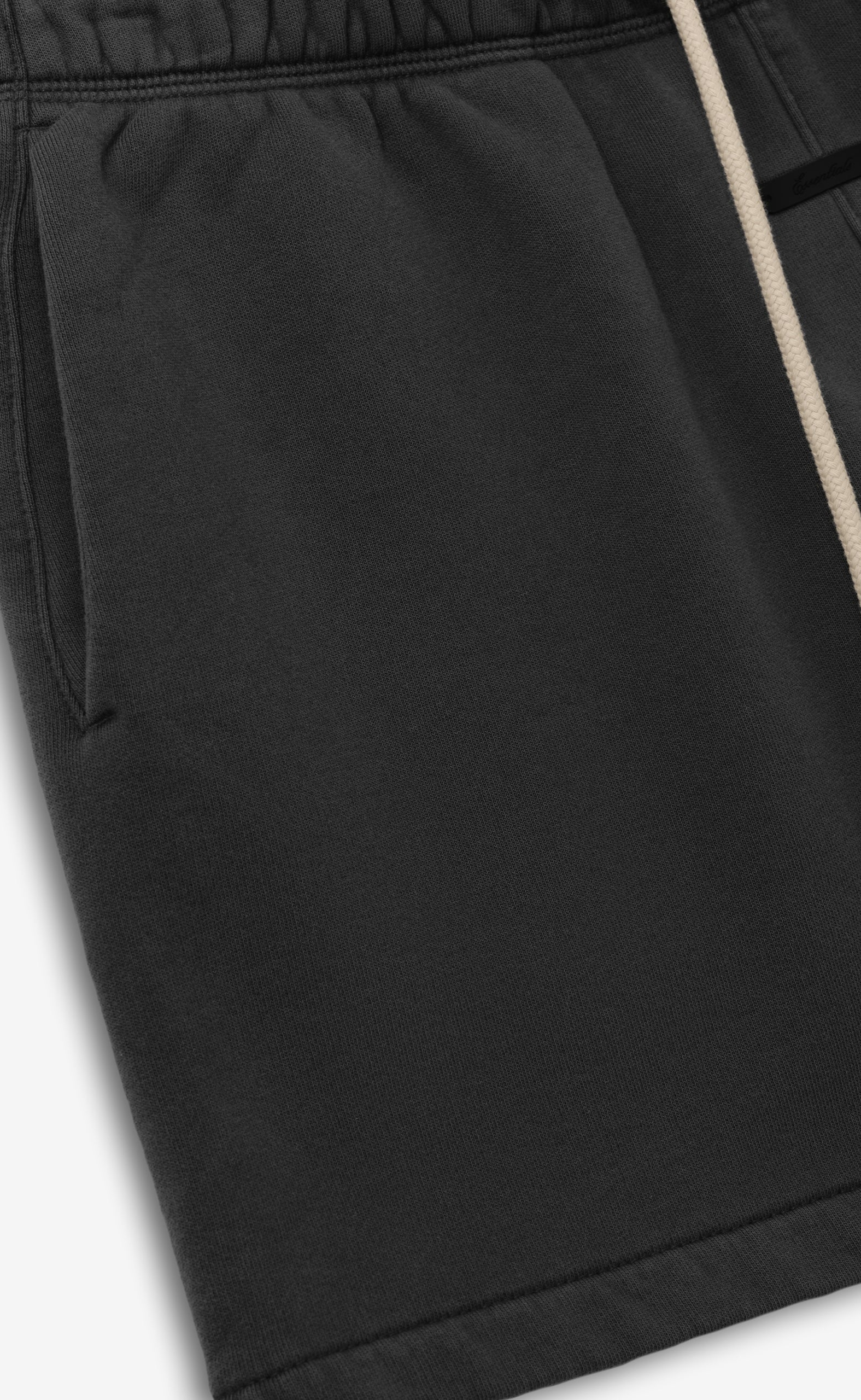 CLASSIC FIT WASHED IRON GREY SHORTS