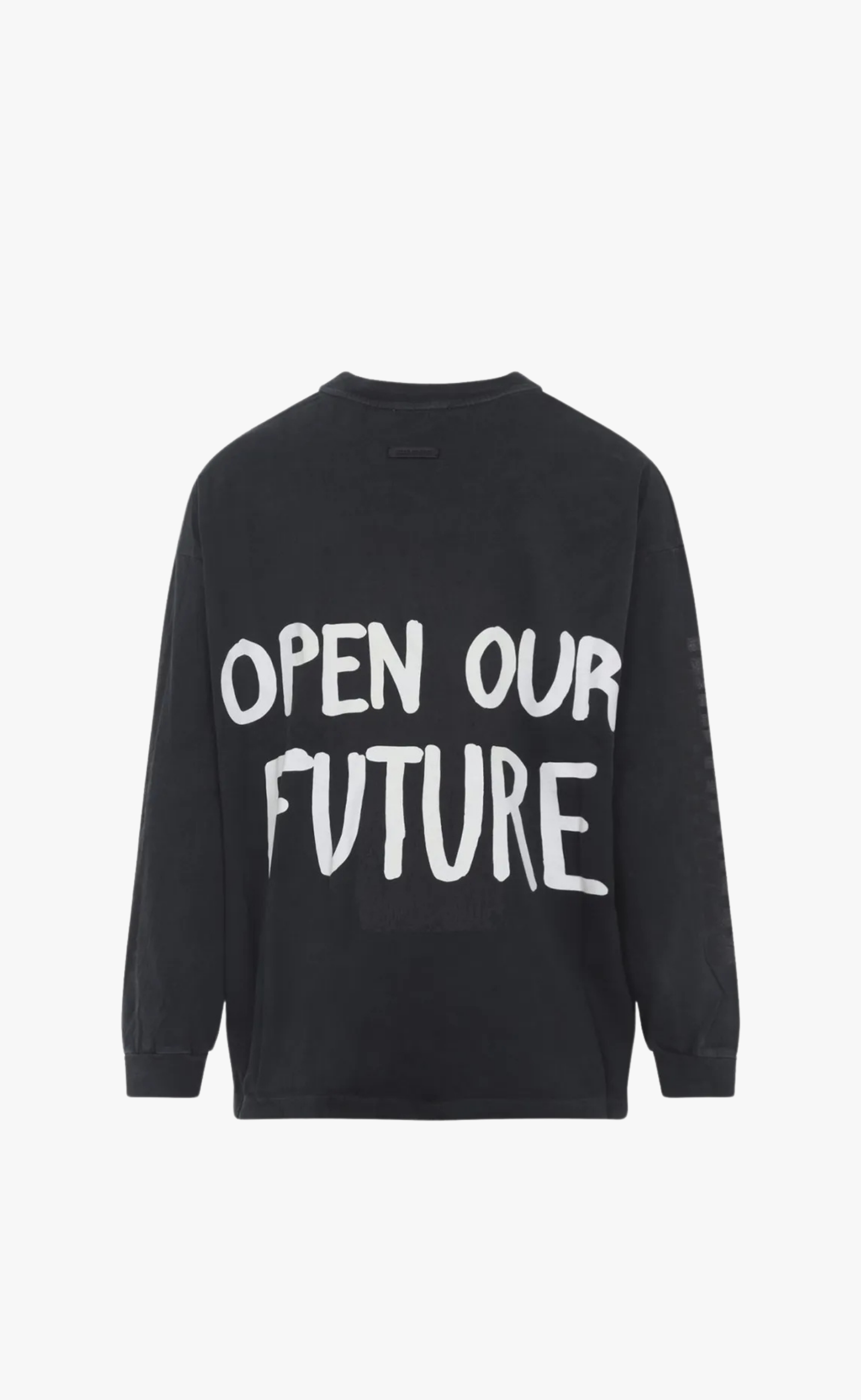 RELAXED FUTURE BLACK LONGSLEEVE