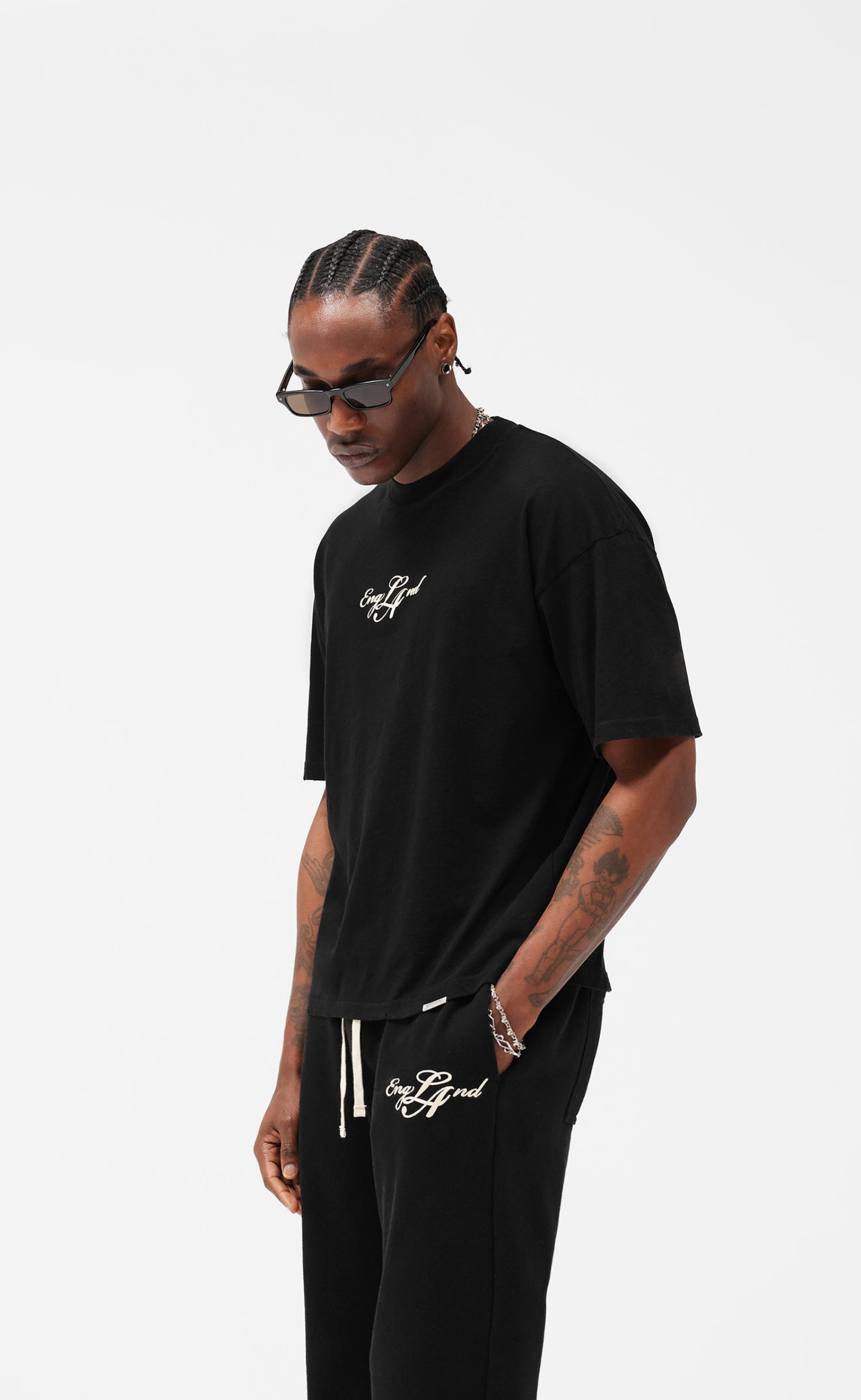 ENGLAND JET BLACK T-SHIRT