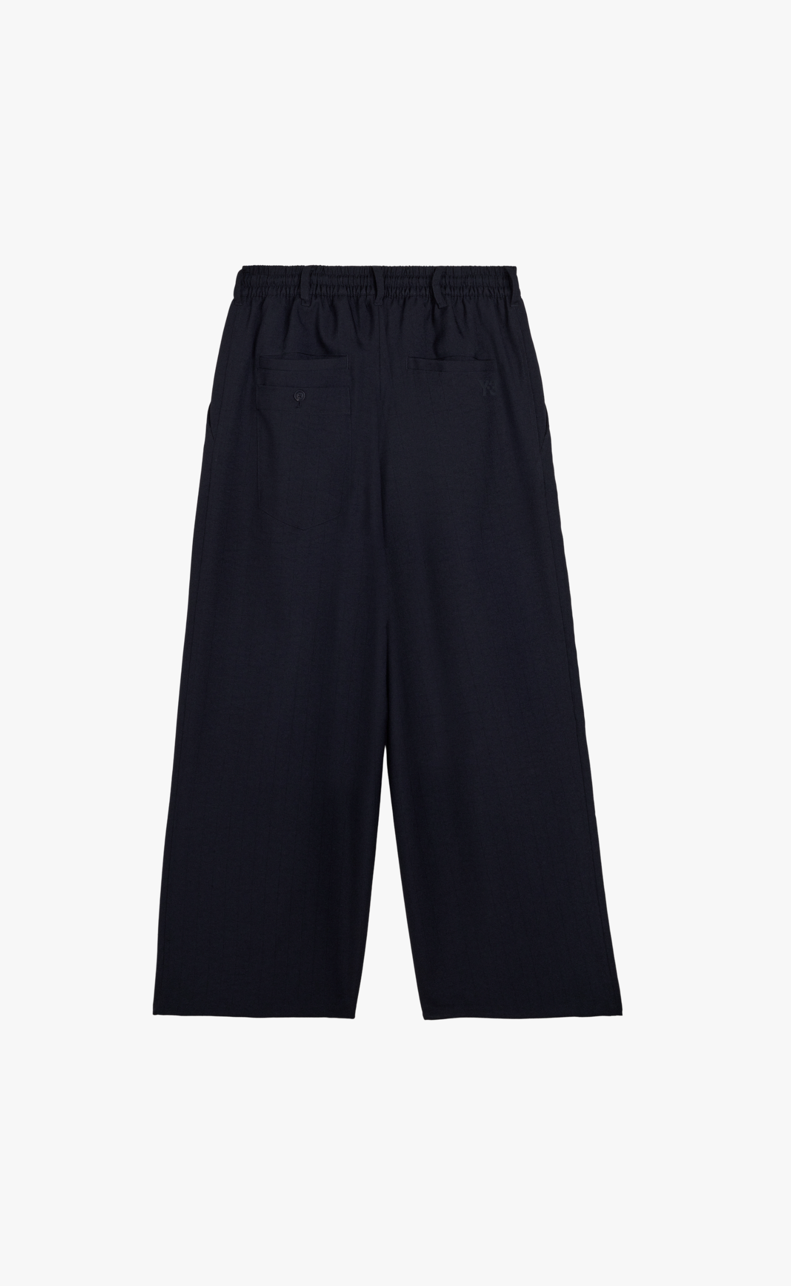 Y-3 SPORT UNIFORM PINSTRIPE TRACK BLACK PANTS
