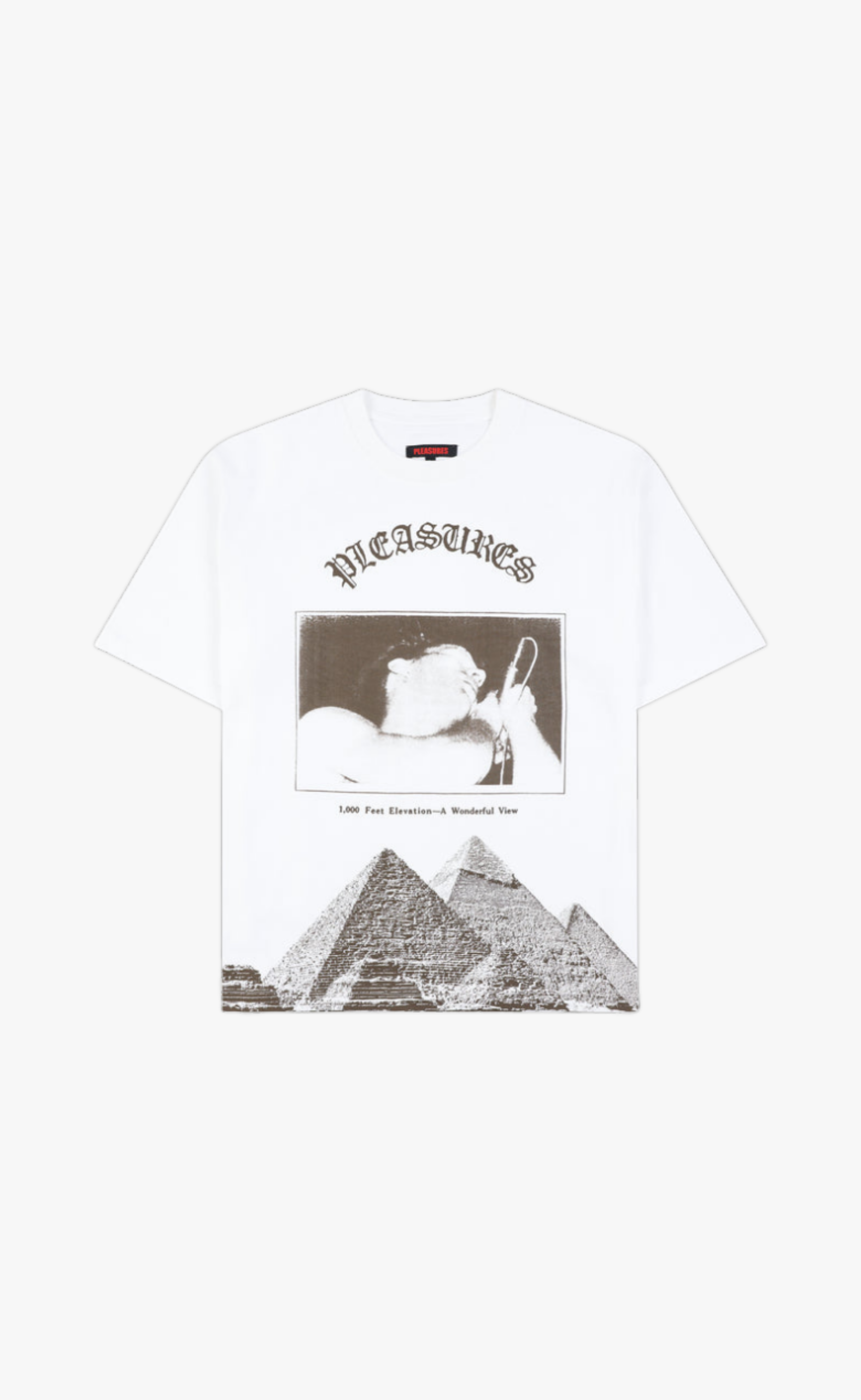 ELEVATION HEAVYWEIGHT WHITE T-SHIRT