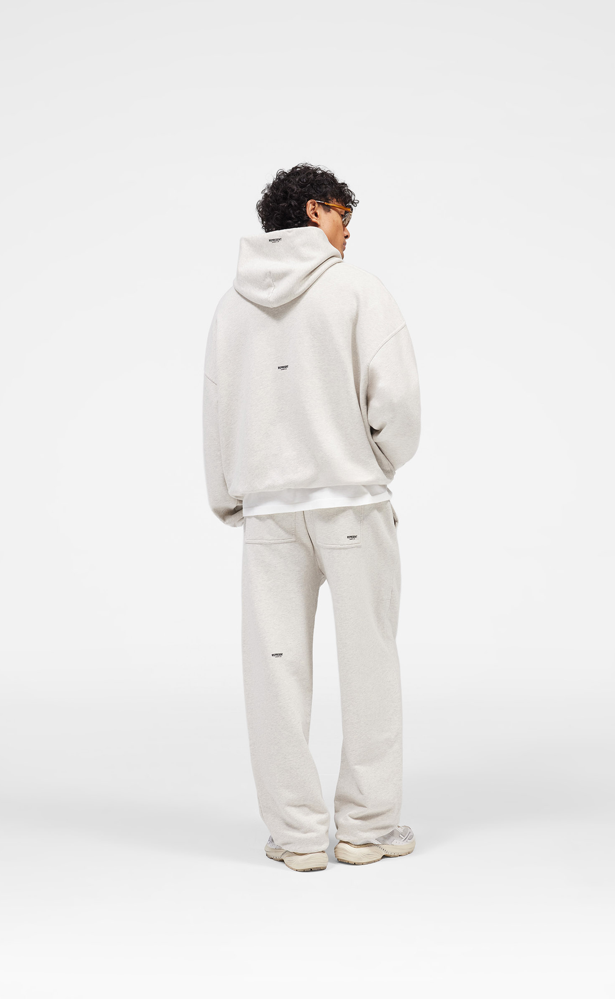 MICRO OWNERS CLUB CREAM MARL SWEATPANTS