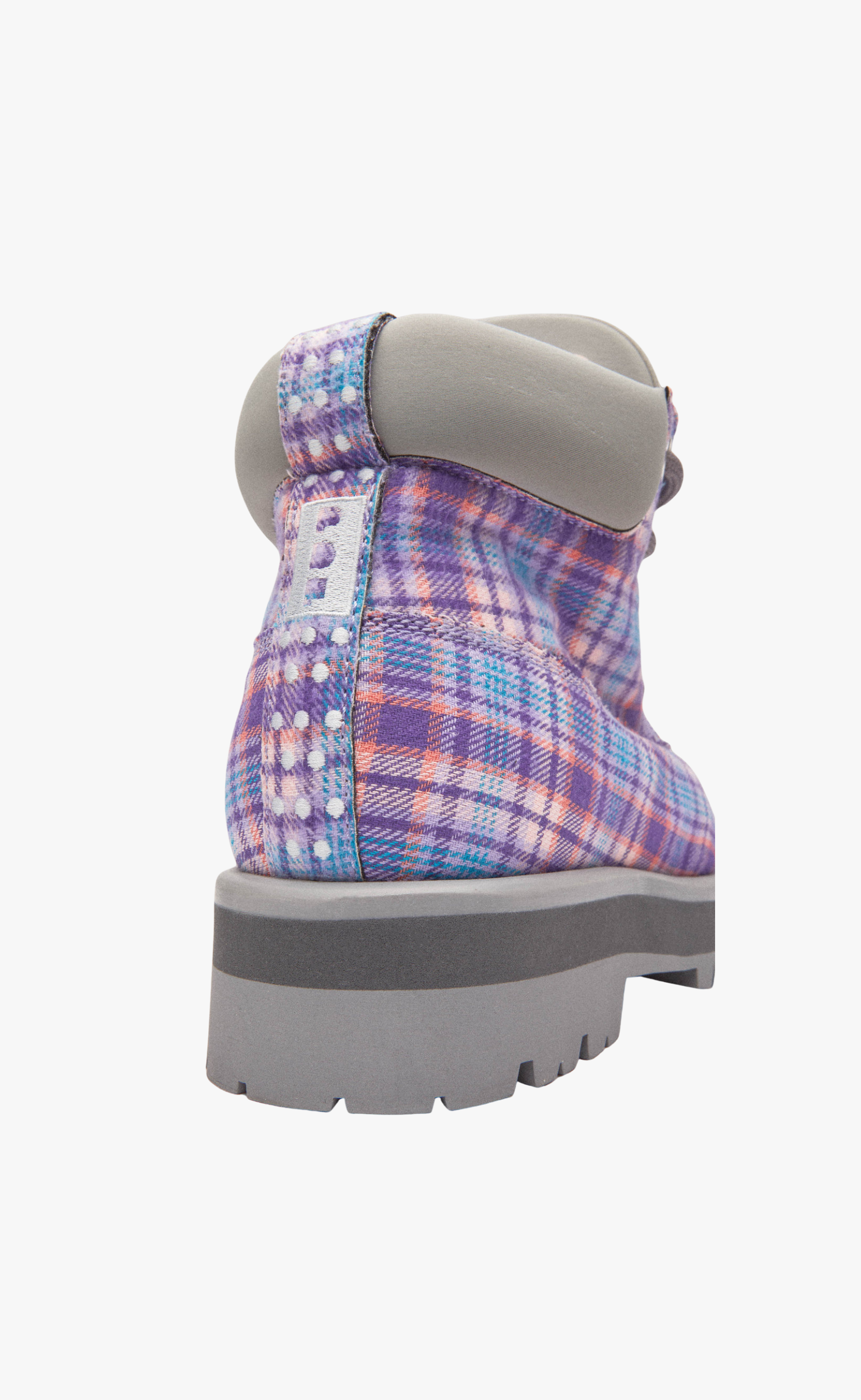STRADA LOW TARTAN BLUE BOOTS