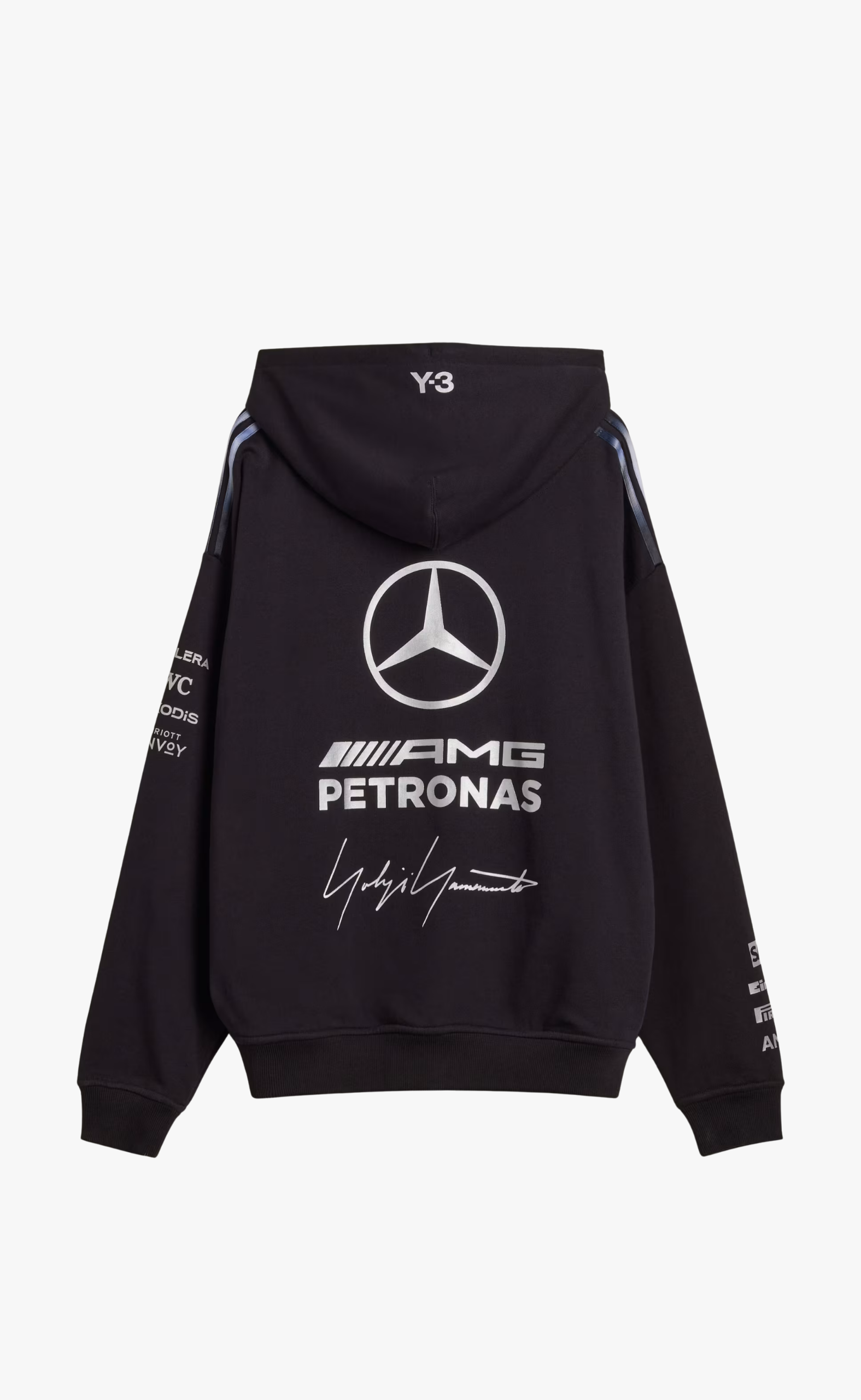 F1 MERCEDES TEAM BLACK HOODIE