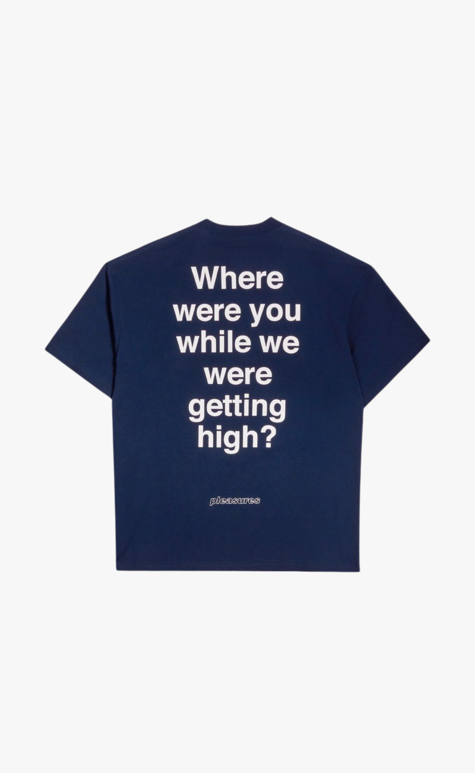 QUESTION MARK NAVY T-SHIRT