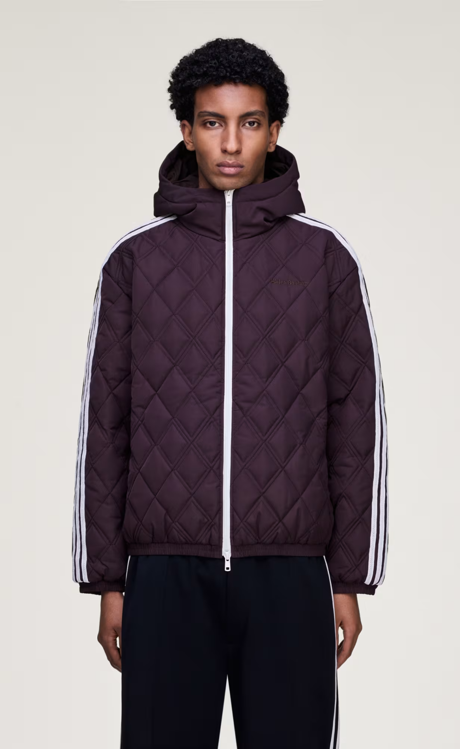 WB QUILTED SHADOW MAROON