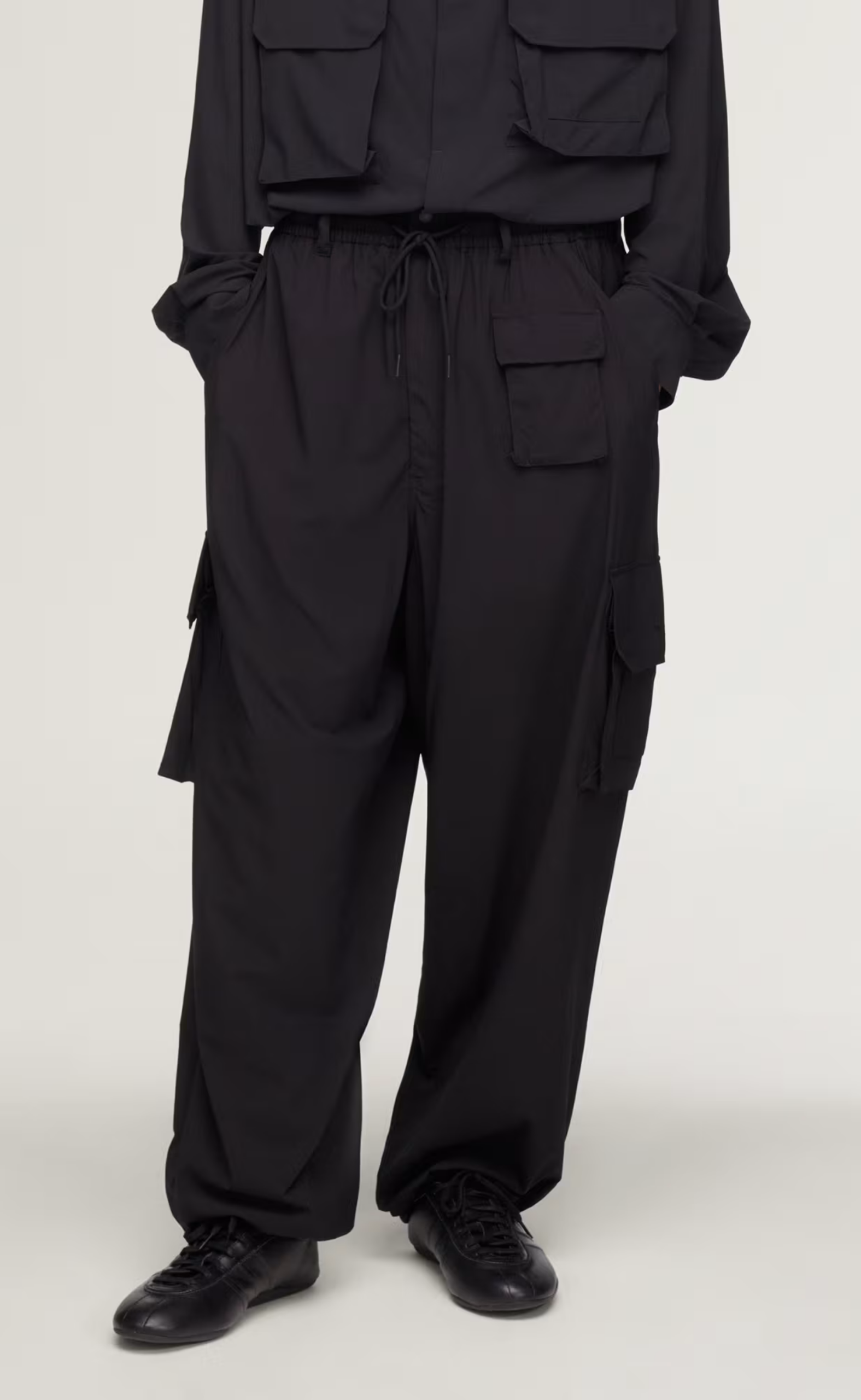Y-3 UT STRGHT BLACK PANTS