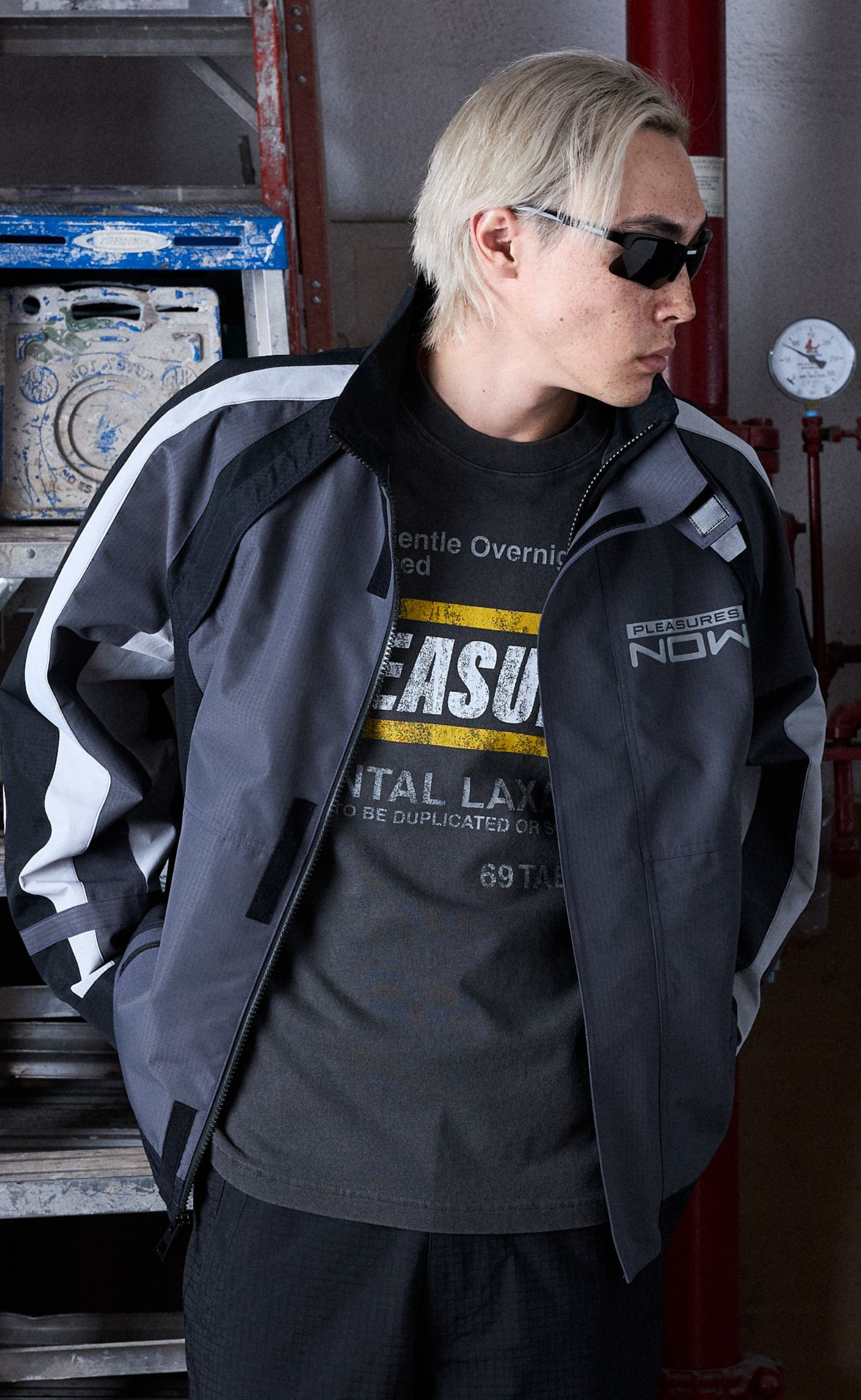 TACTICAL MOTO BLACK JACKET