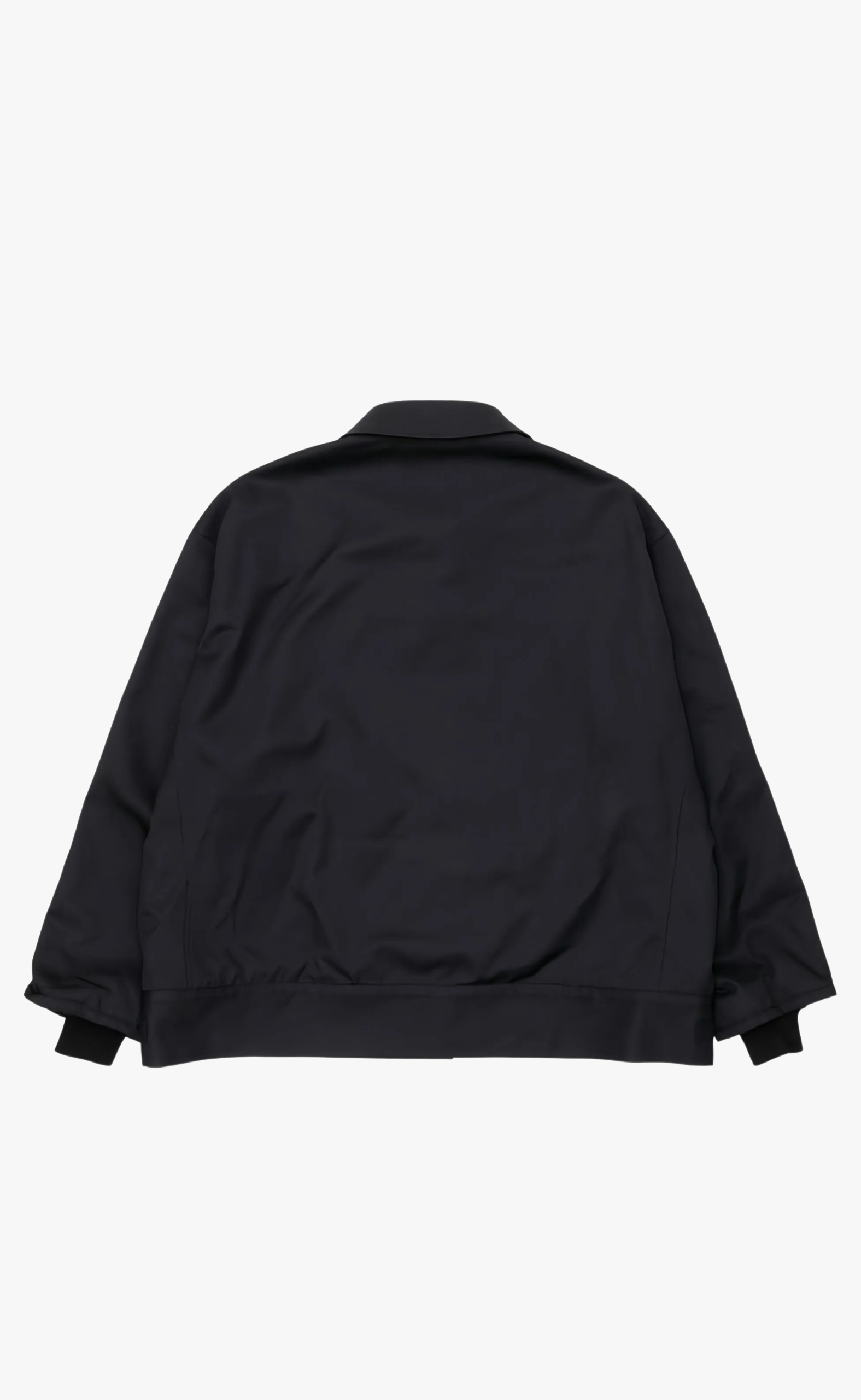 BUTTON FLAP POCKET BLACK JACKET
