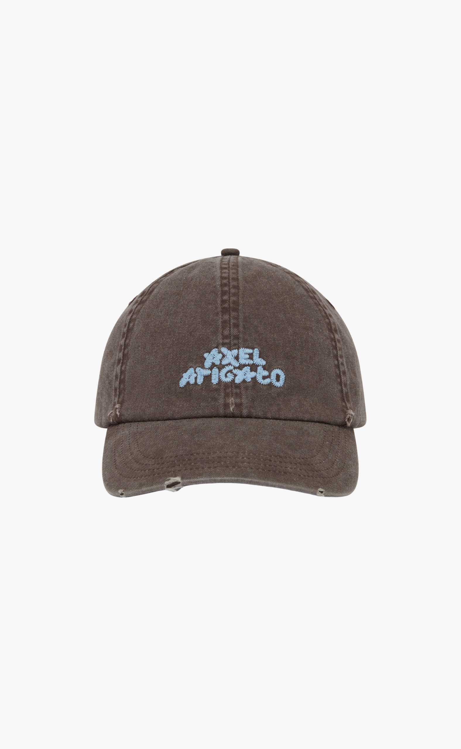 FLORAL WASHED BROWN HAT