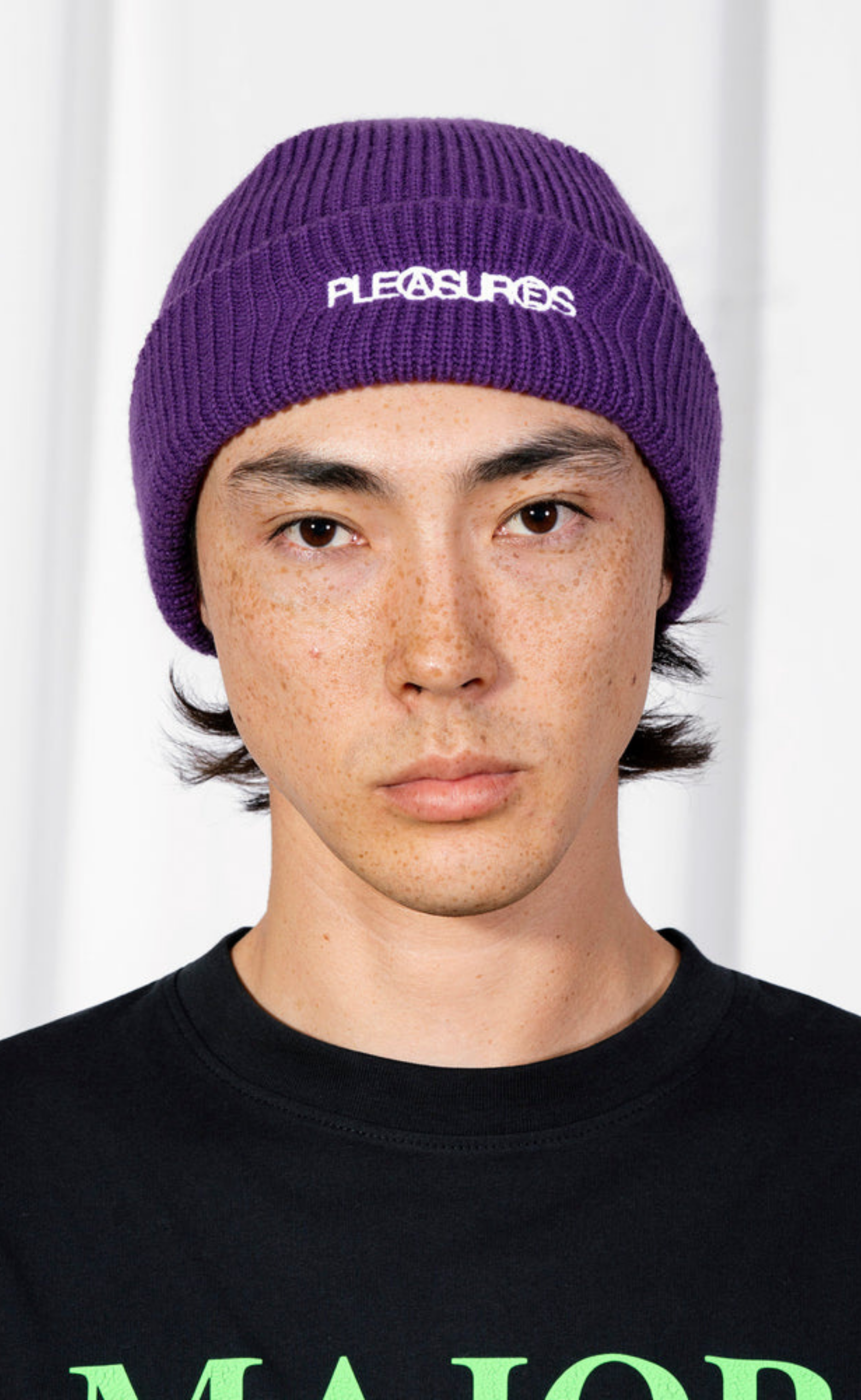 ZINE EGGPLANT BEANIE