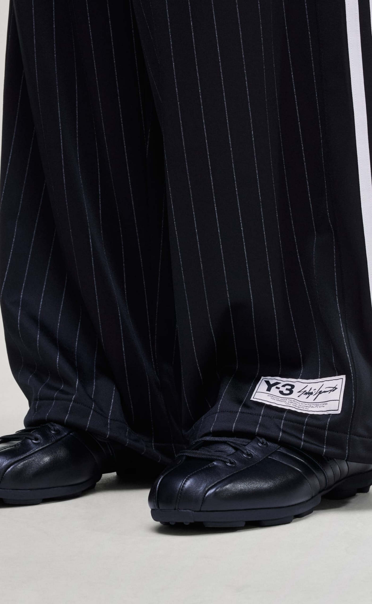Y-3 BASKETBALL BLACK TRACK PANTS