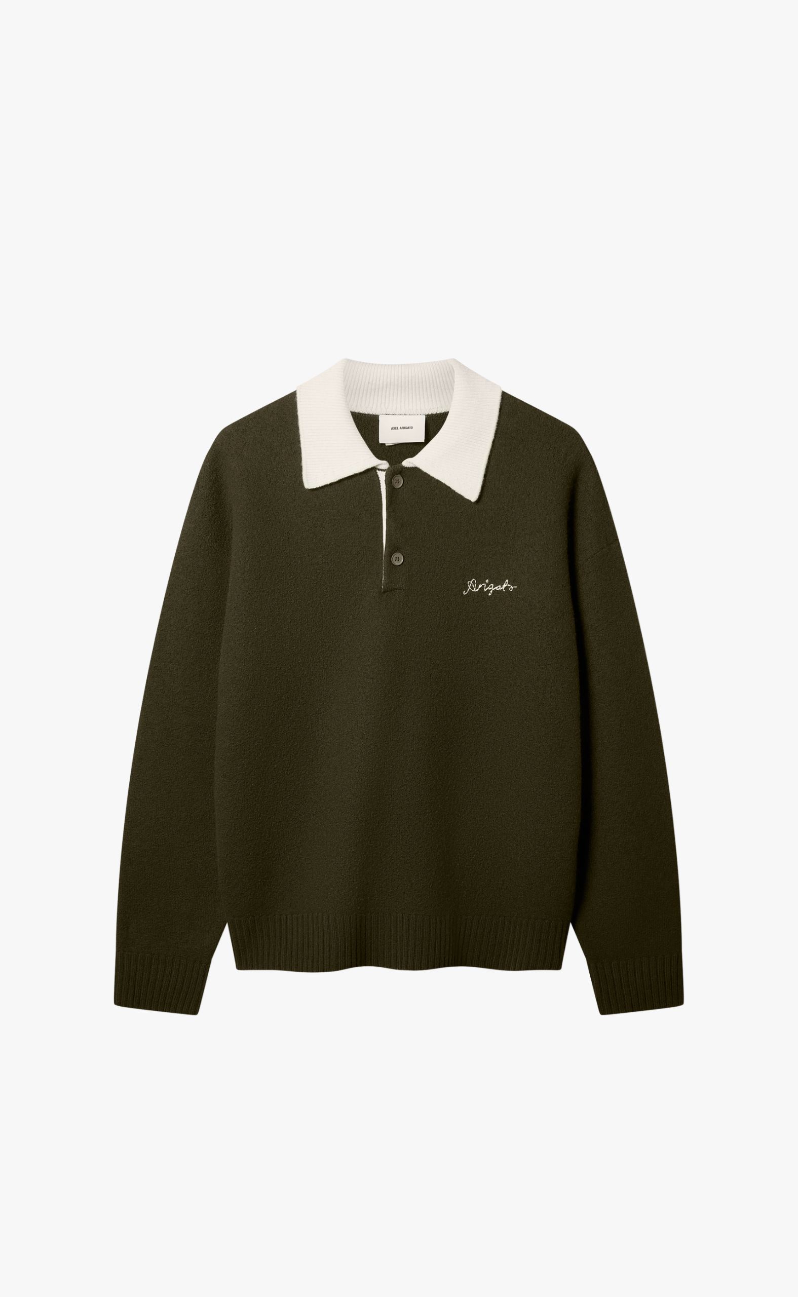 SONNY POLO DARK GREEN SWEATER