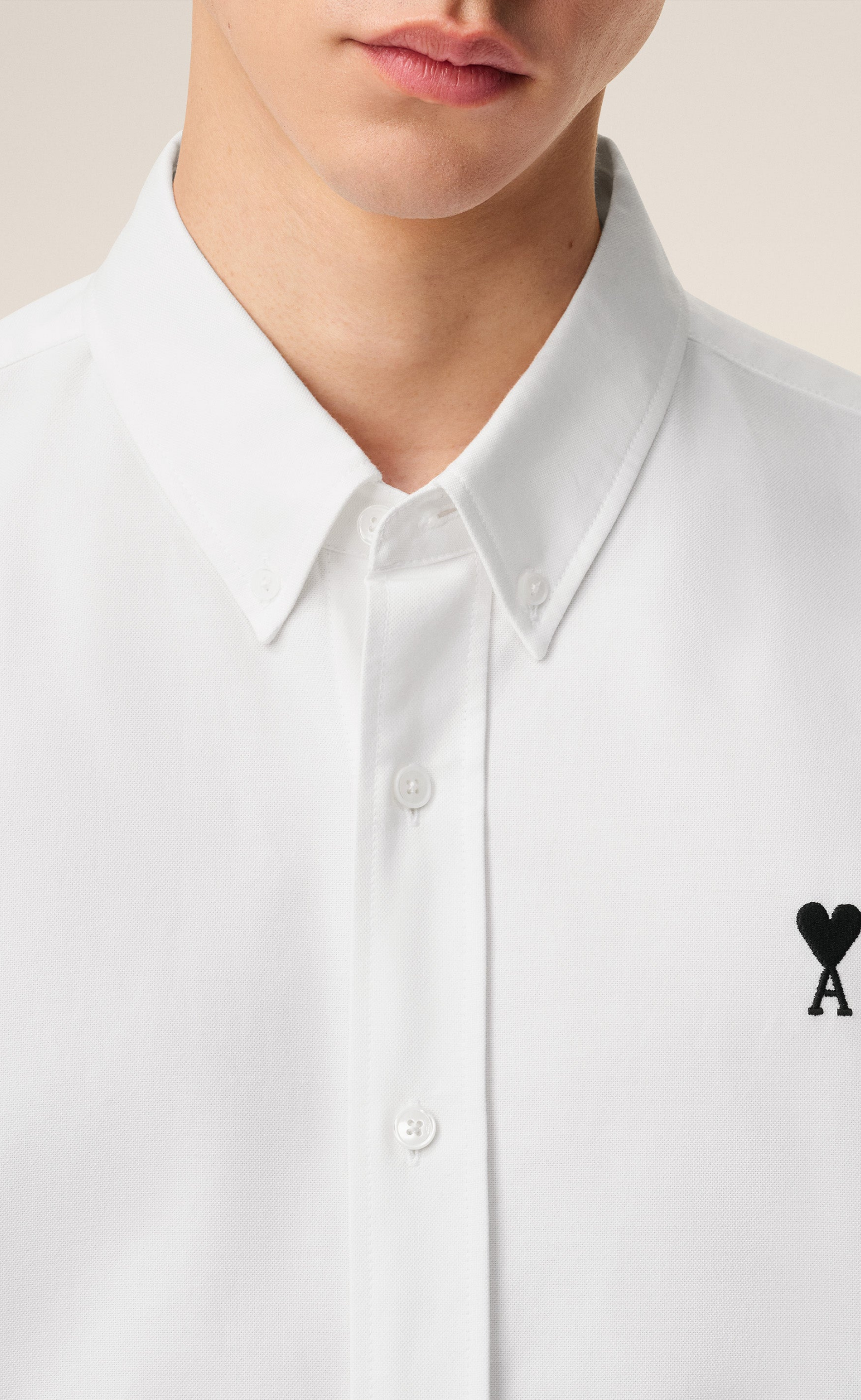 ADC BUTTON DOWN COLLAR CLASSIC NATURAL SHIRT