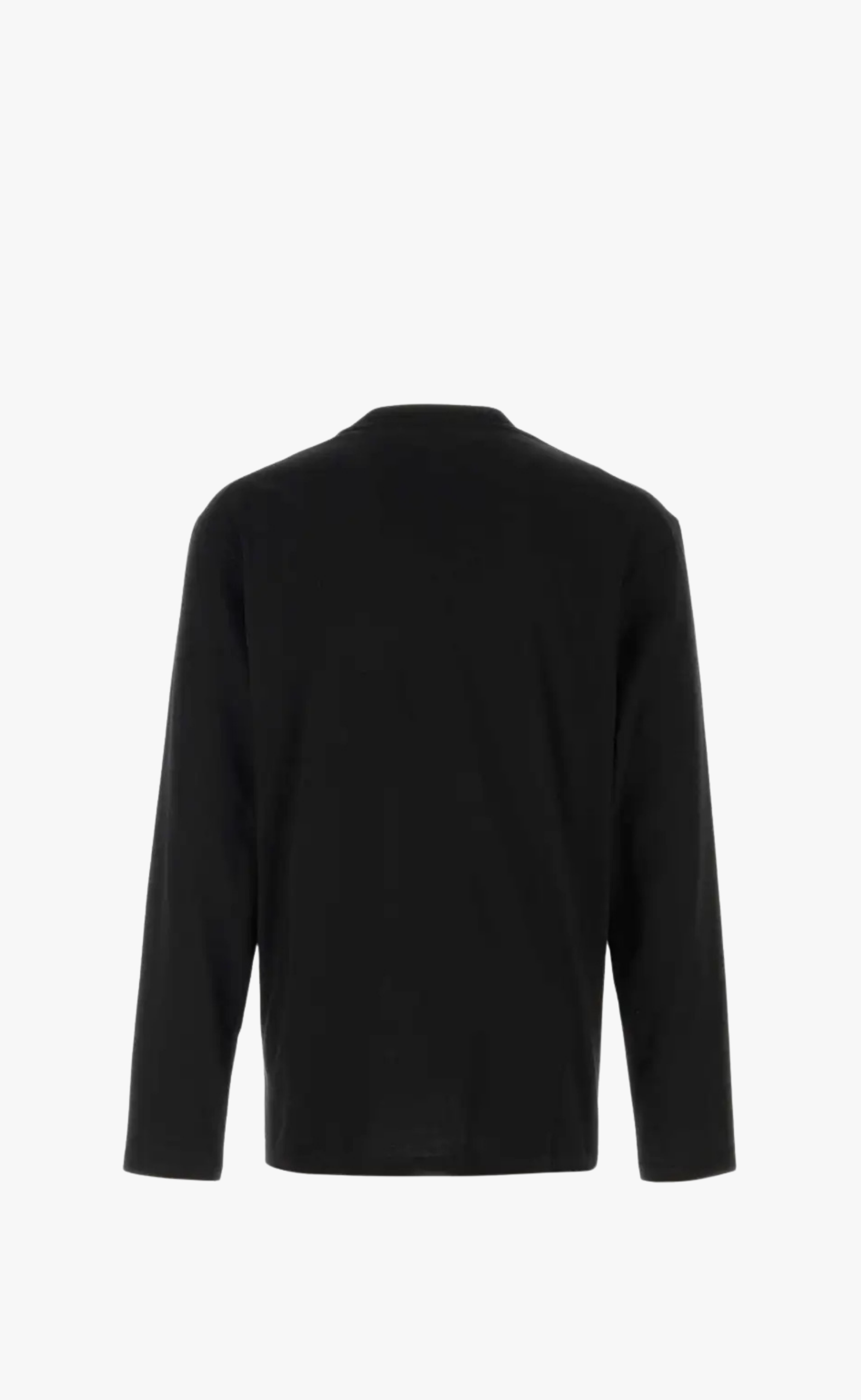 PRINTED LOGO BLACK LONGSLEEVE