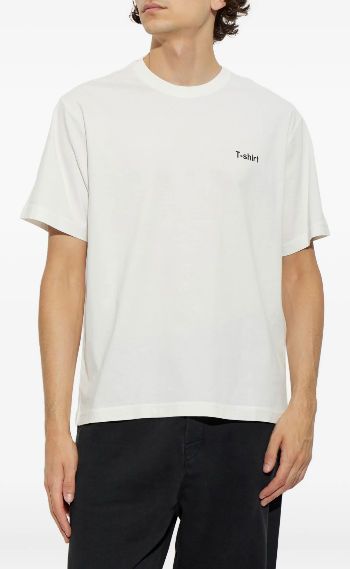 DEFINITION REGULAR WHITE T-SHIRT