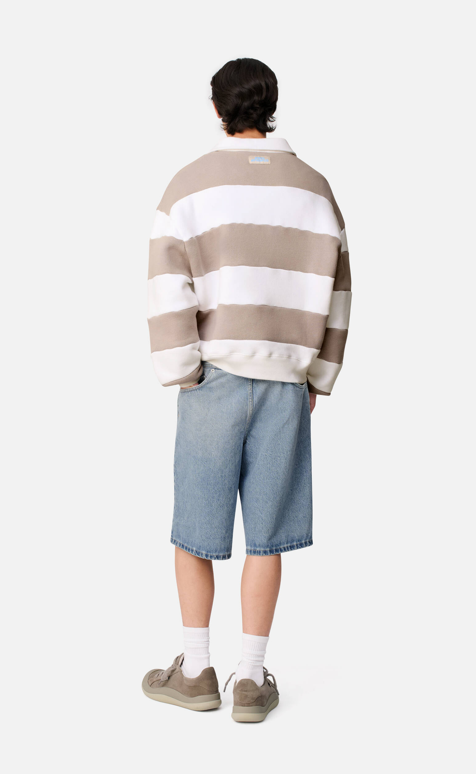INVERT DENIM BLUE SHORTS