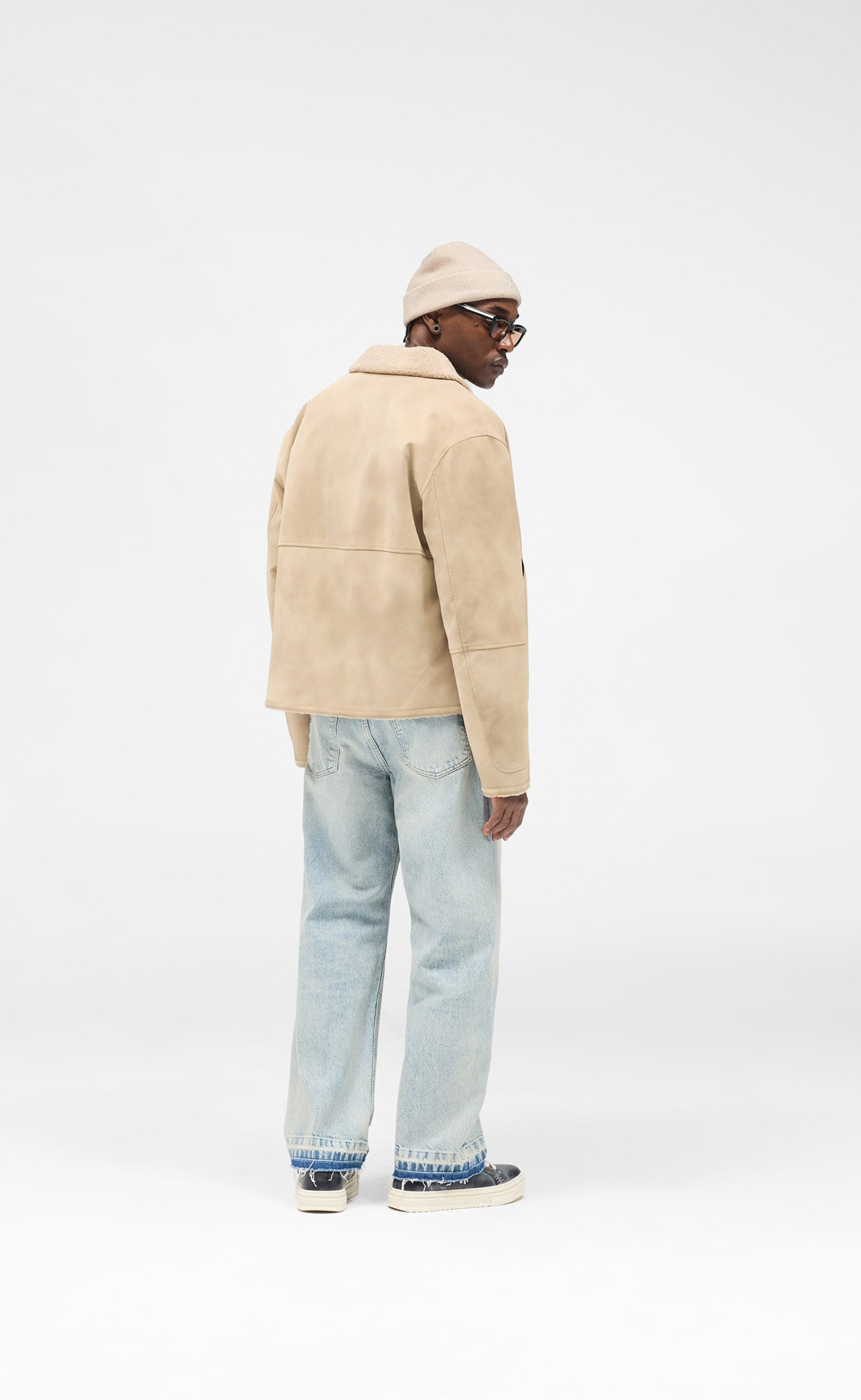 SHEARLING CAFE JACKET