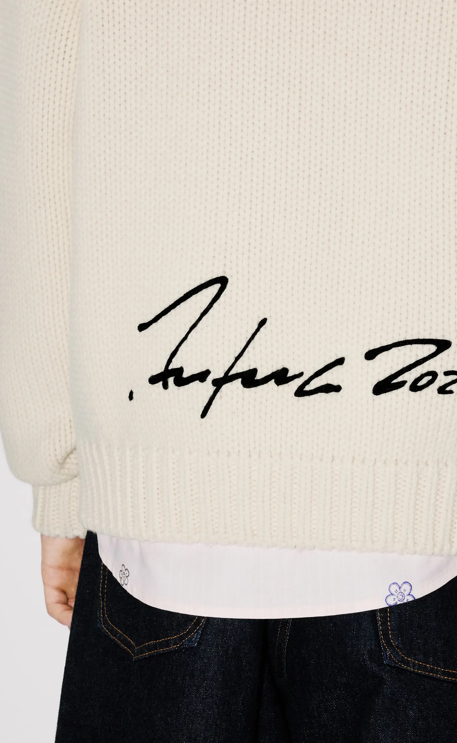 RWS KENZO FUTURA OFF WHITE CREWNECK