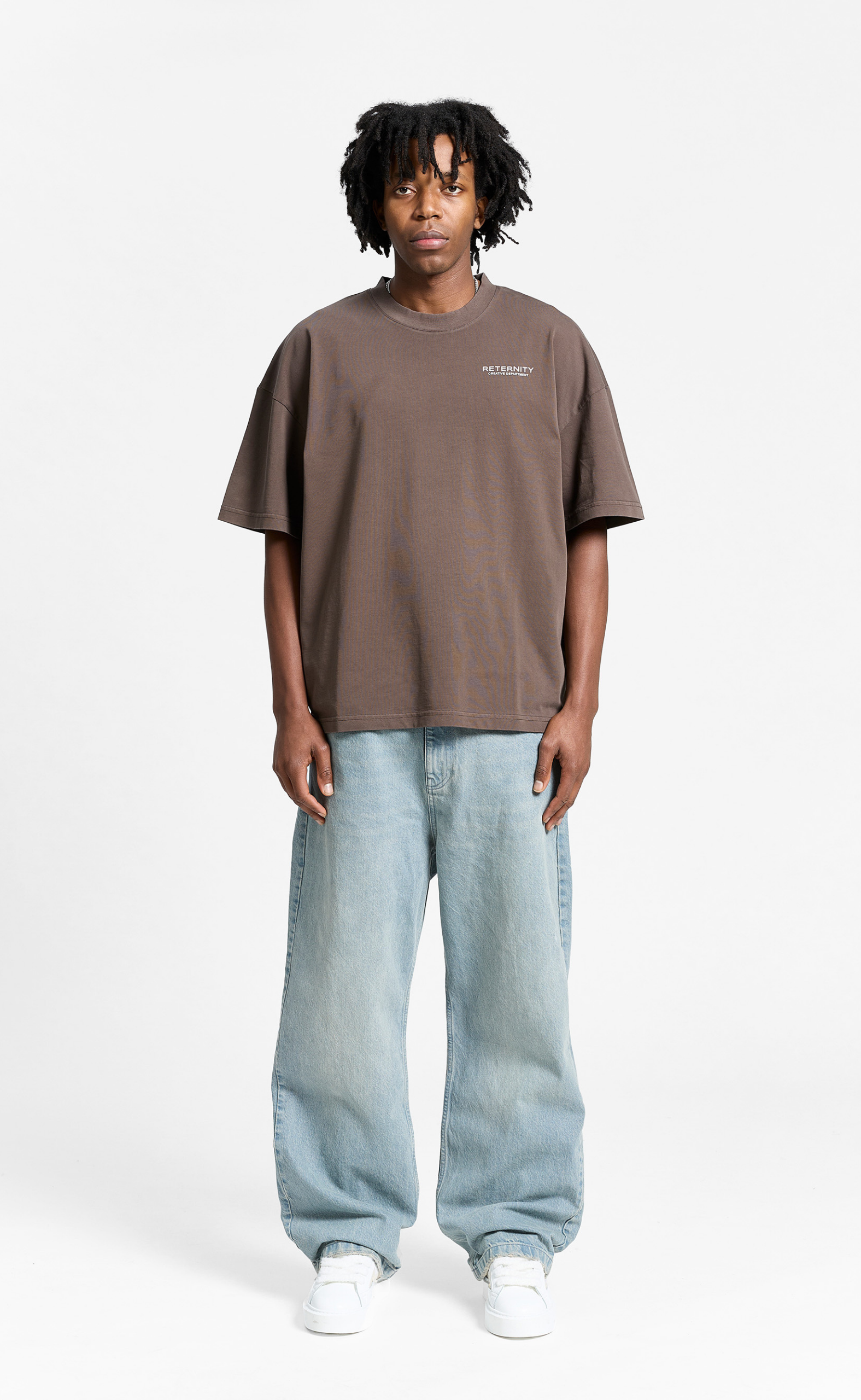 CREATIVE DEPT BROWN T-SHIRT