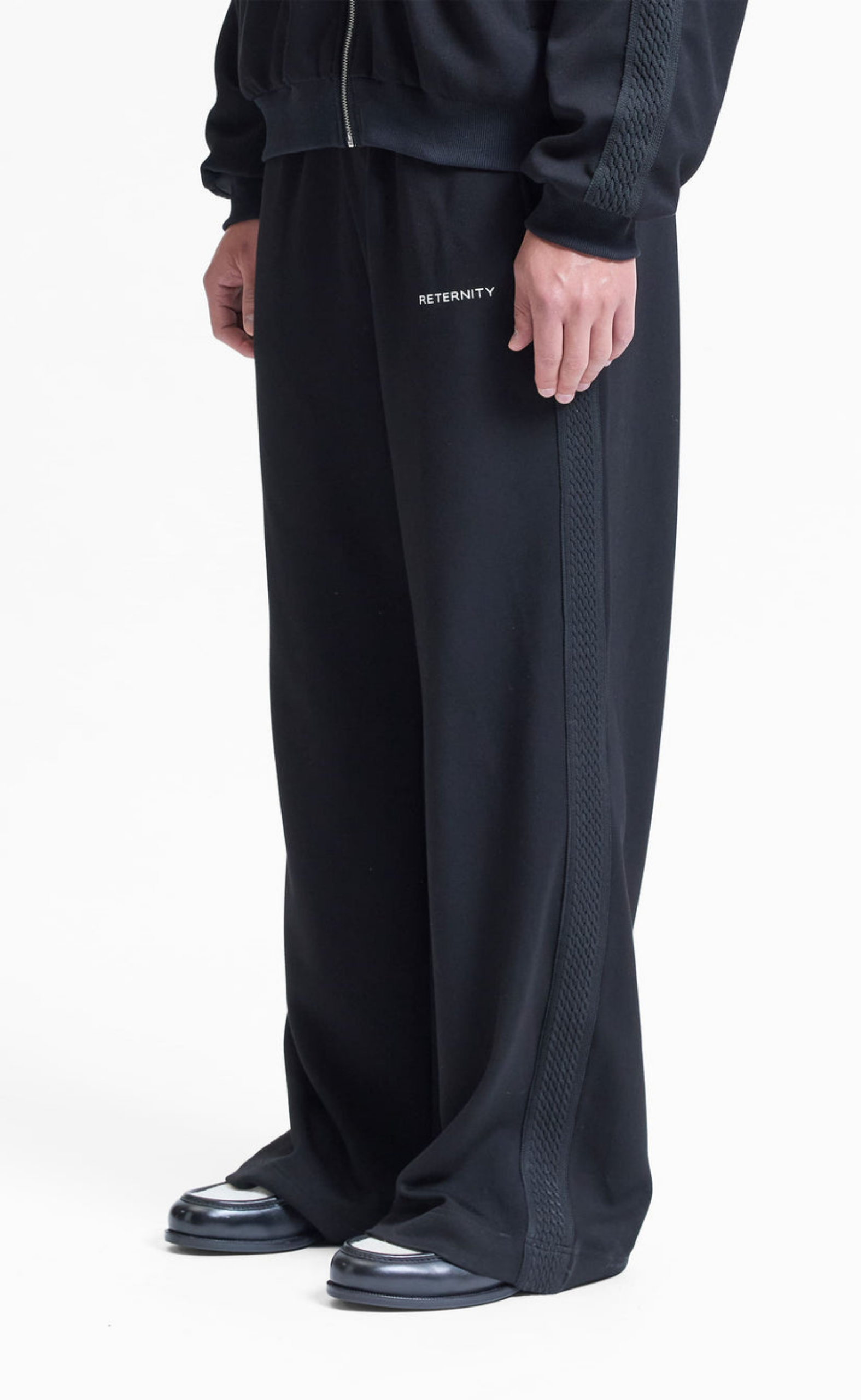 STUDIO TRACK BLACK PANTS