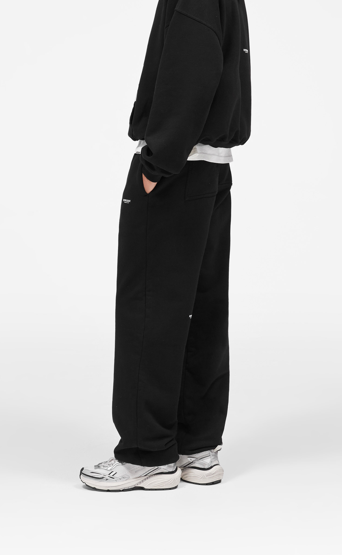 MICRO OWNERS CLUB JET BLACK SWEATPANTS