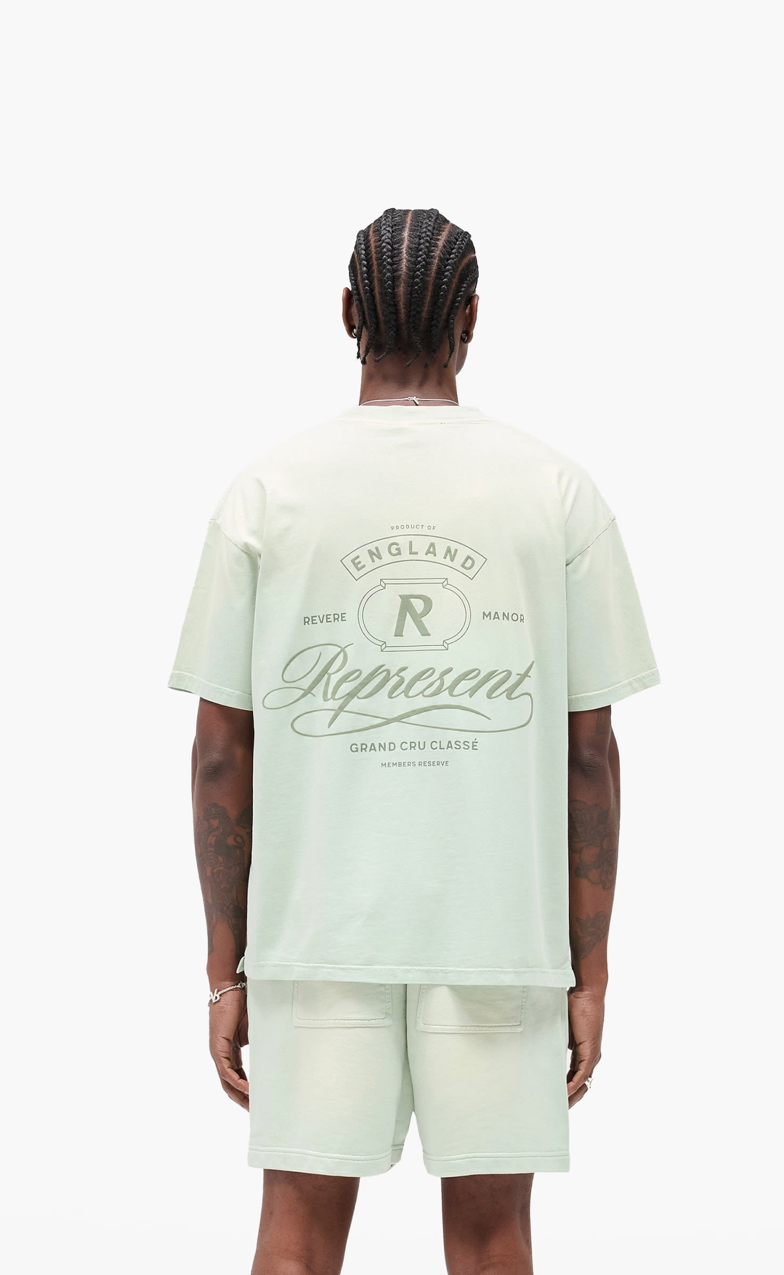 GRAND VINTAGE WASHED SAGE T-SHIRT
