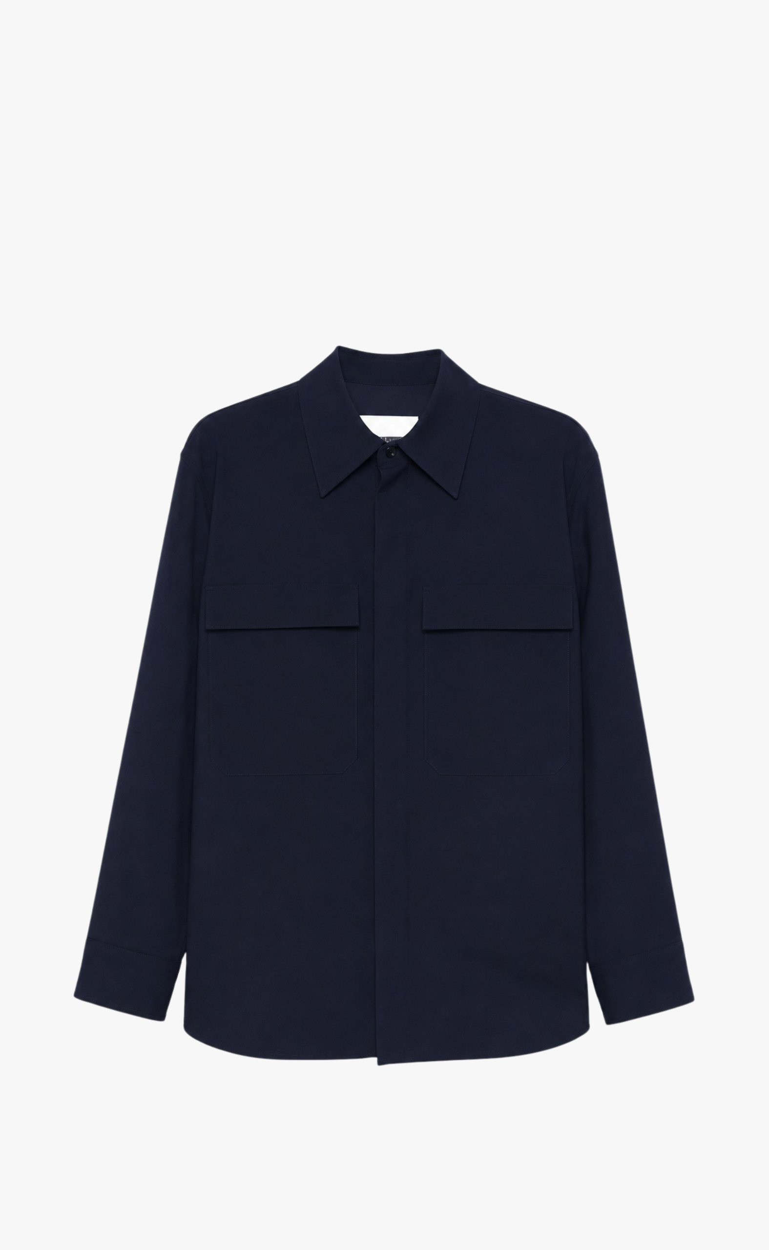 CLASSIC COTTON NAVY SHIRT