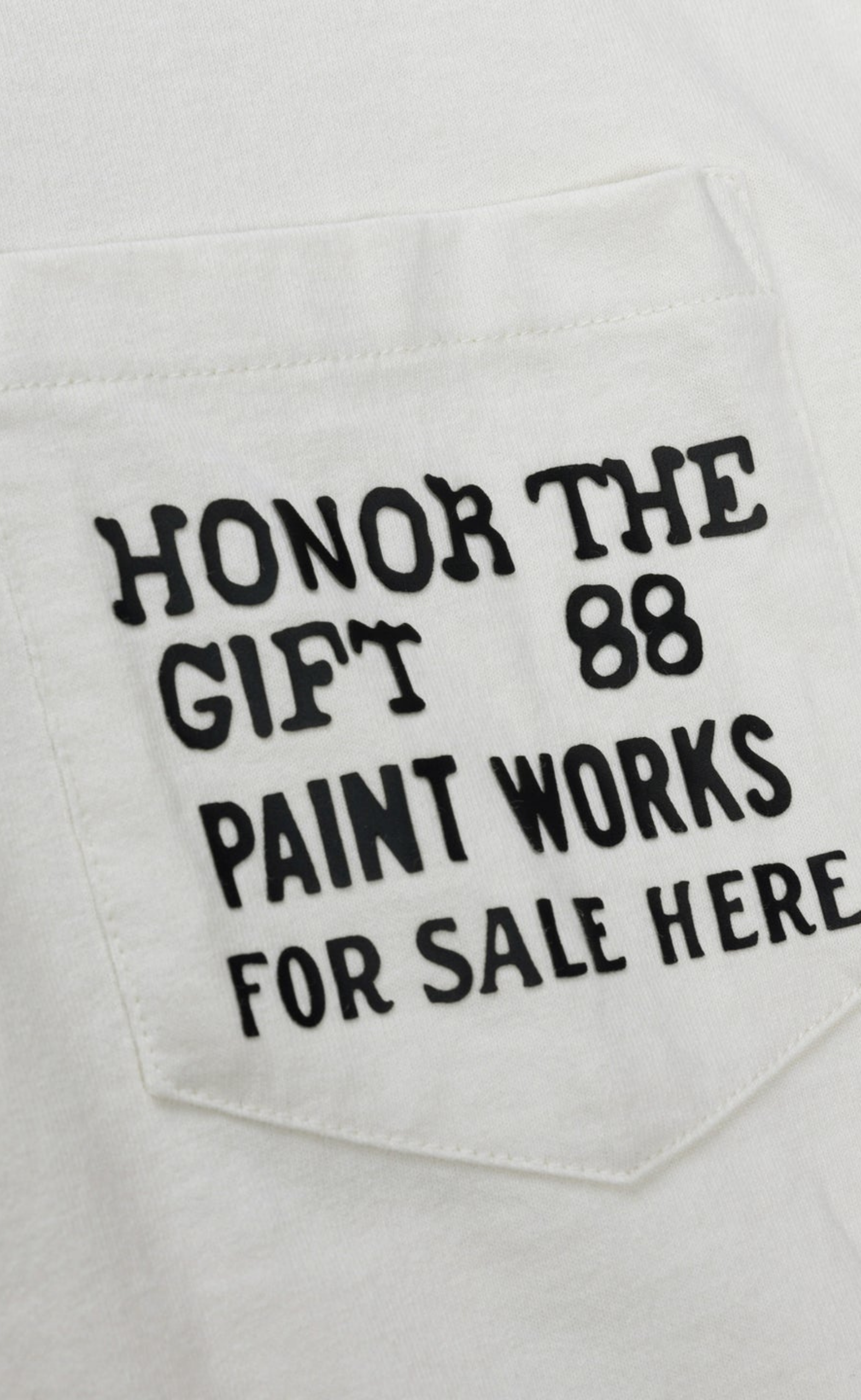 PAINT WORKS BONE T-SHIRT