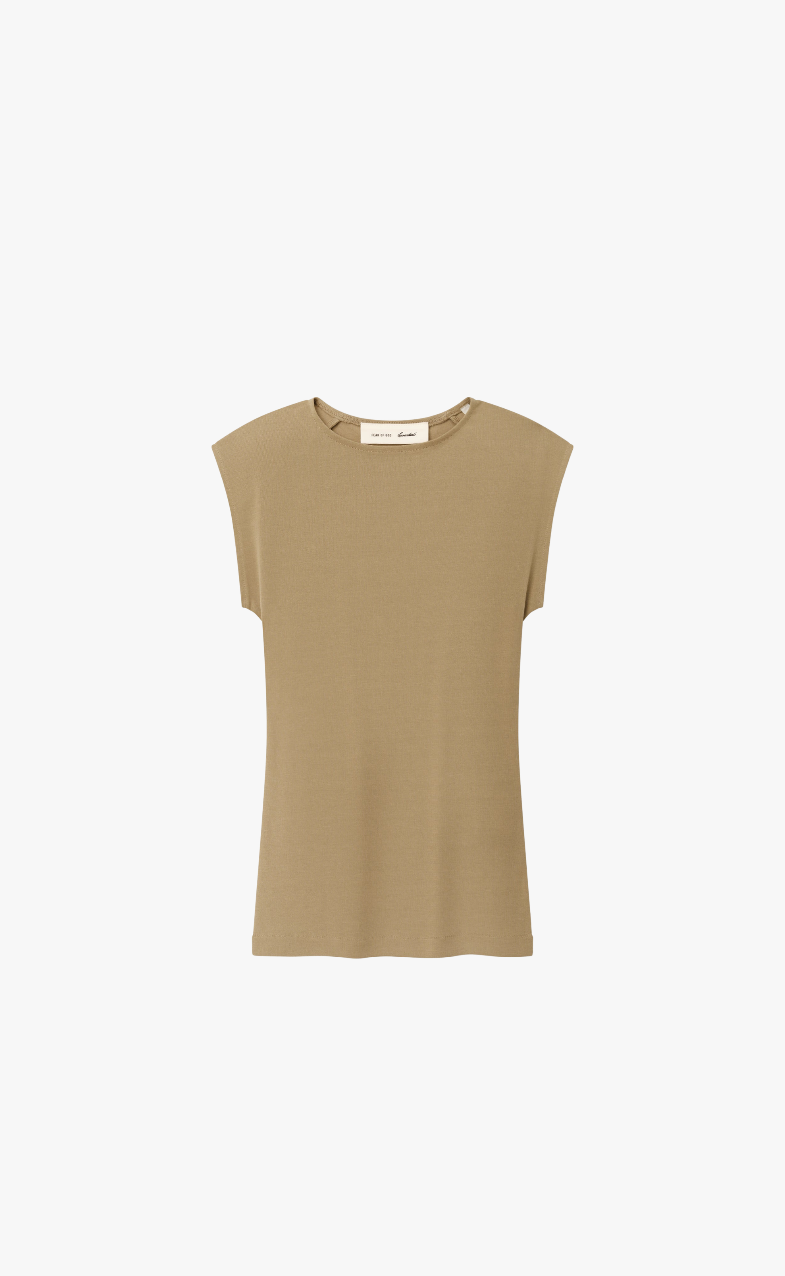 SOFT RIB FITTED DUNE T-SHIRT