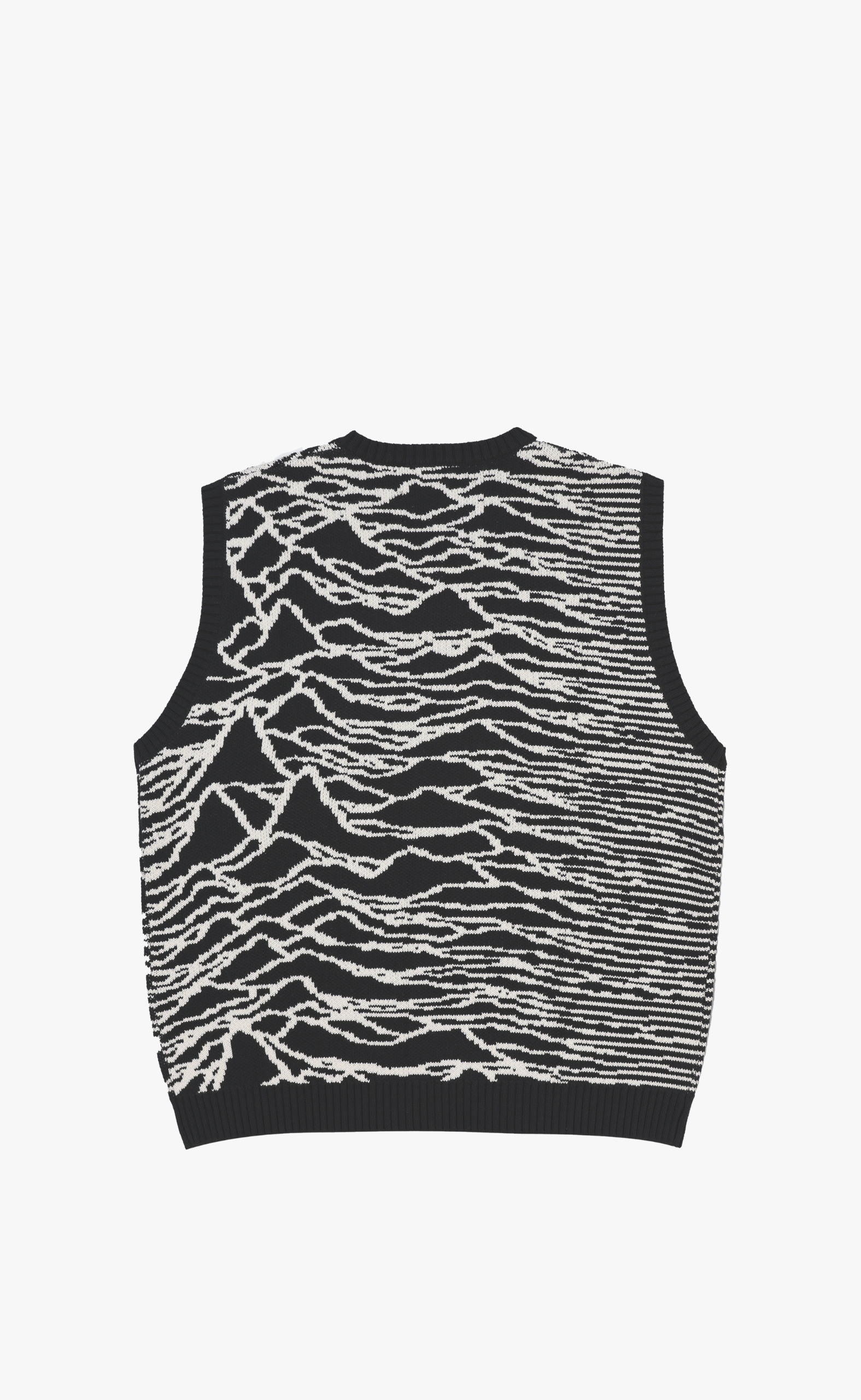 INTERZONE SWEATER BLACK VEST