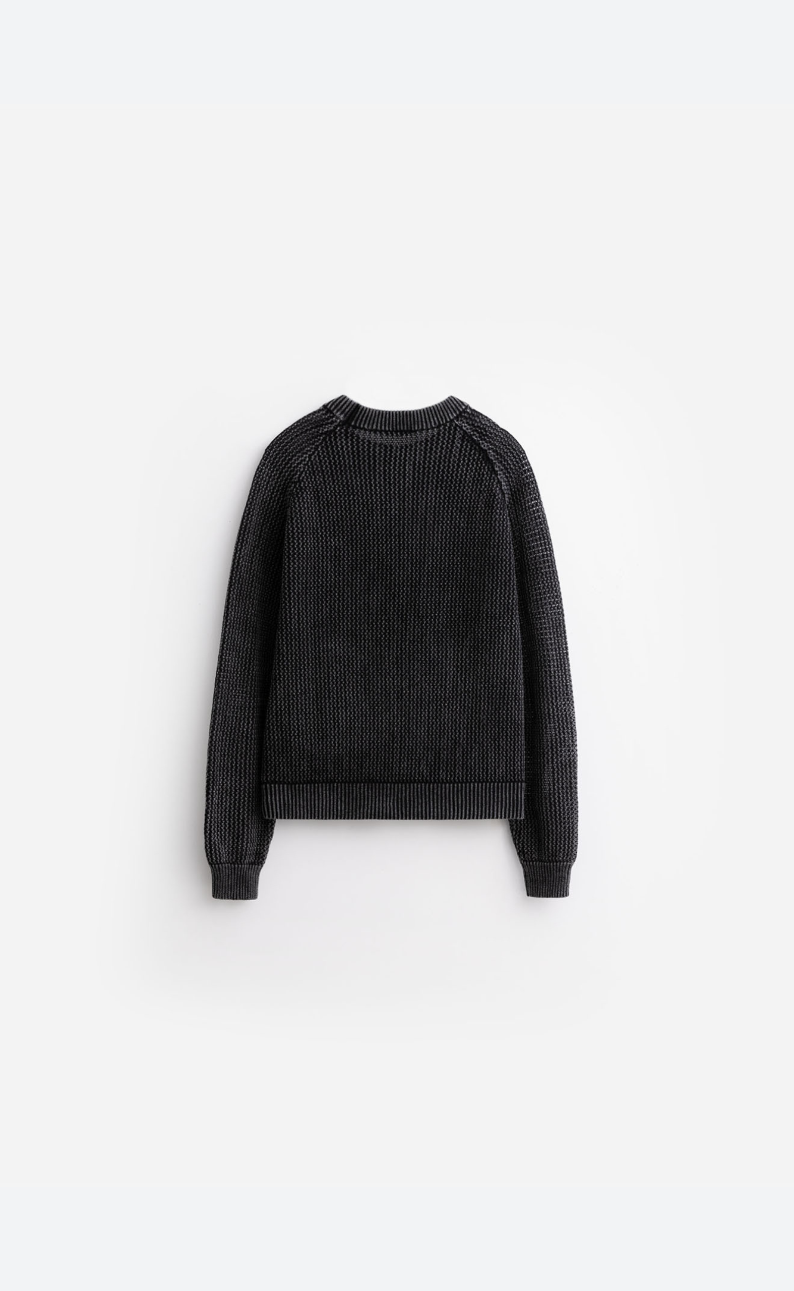 LOOSE GAUGE BLACK CREWNECK