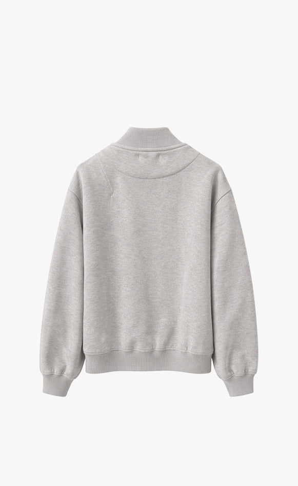 PADDED BOMBER GREY JACKET