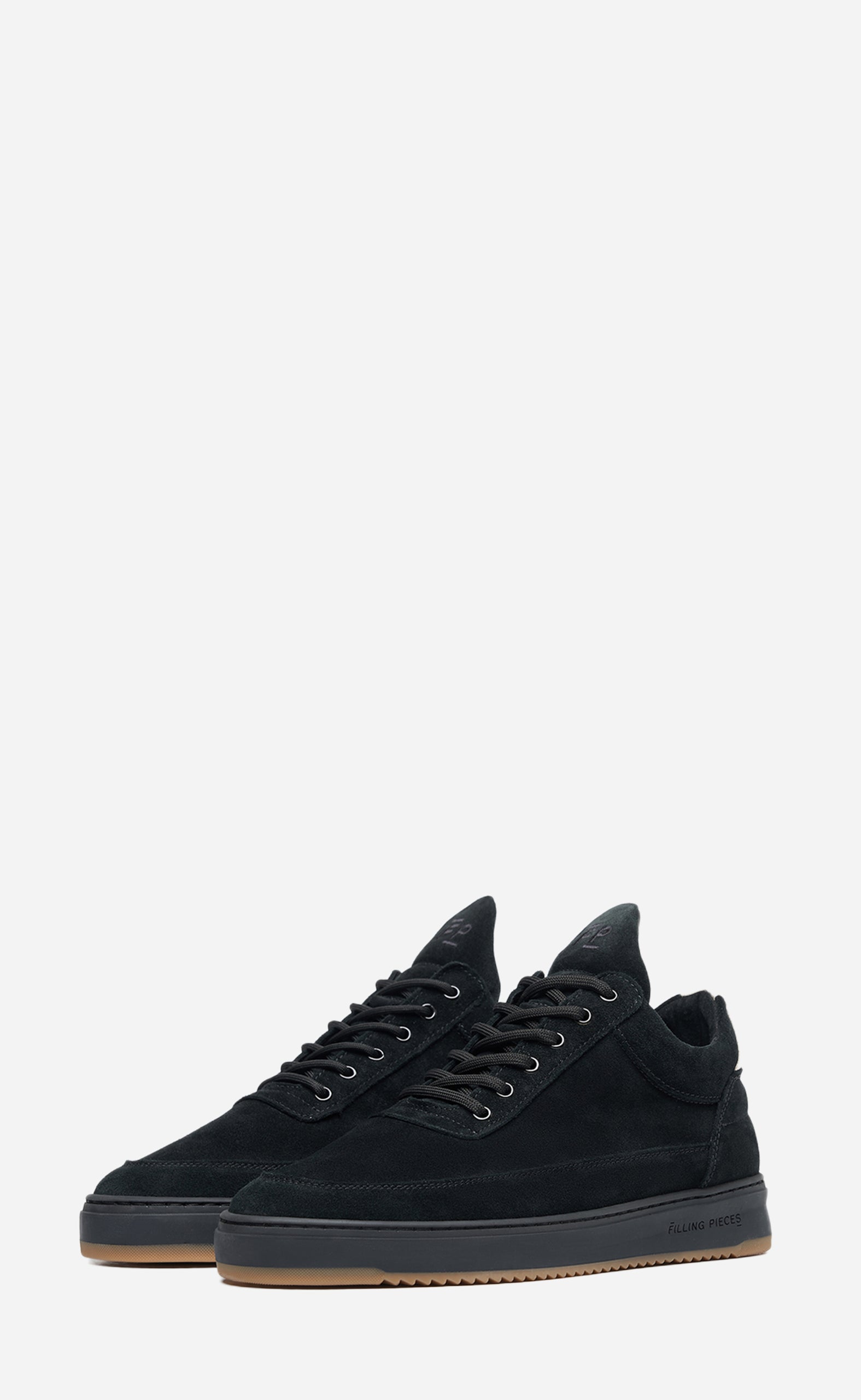 LOW TOP RIPPLE SUEDE BLACK