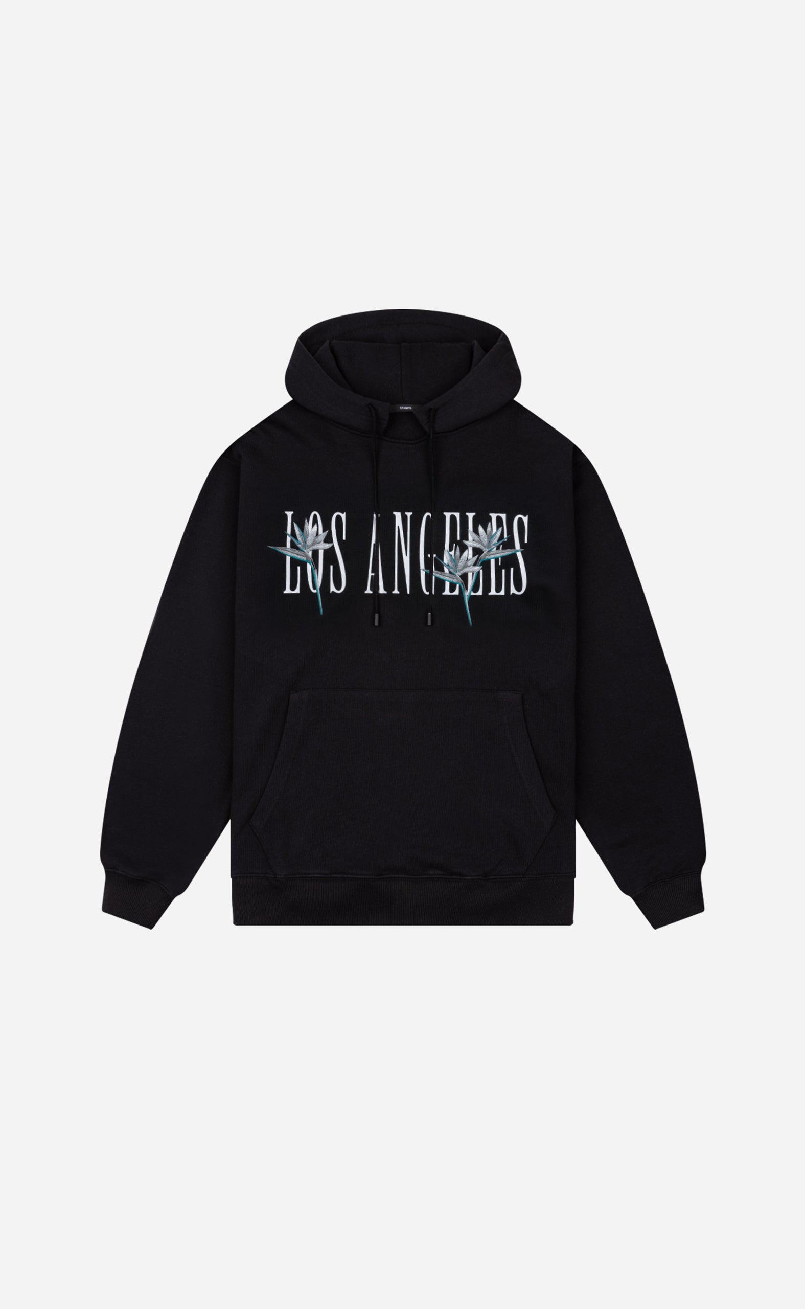 Black Los Angeles Paradise Hoodie