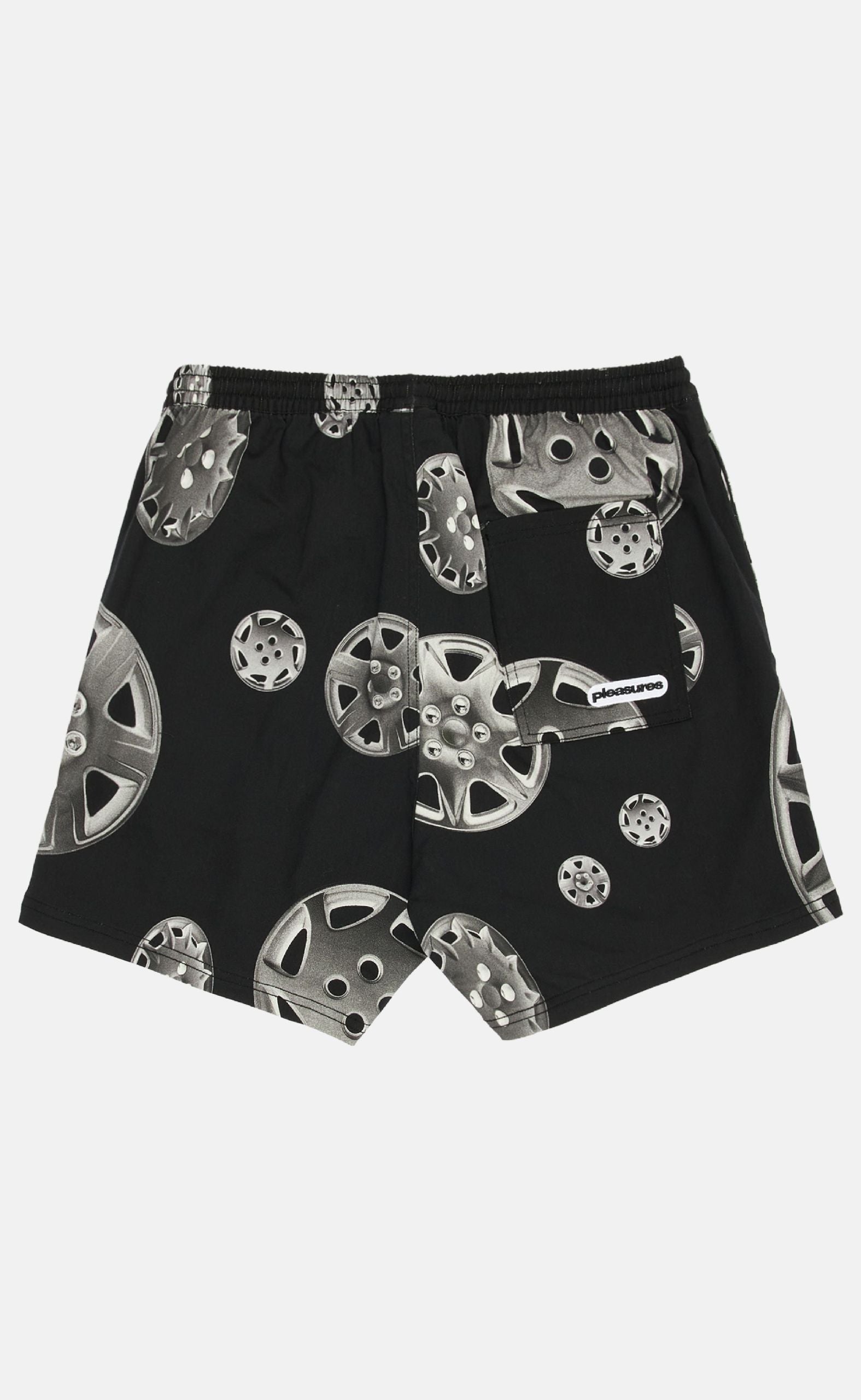 BLACK ROADSIDE TWILL SHORTS